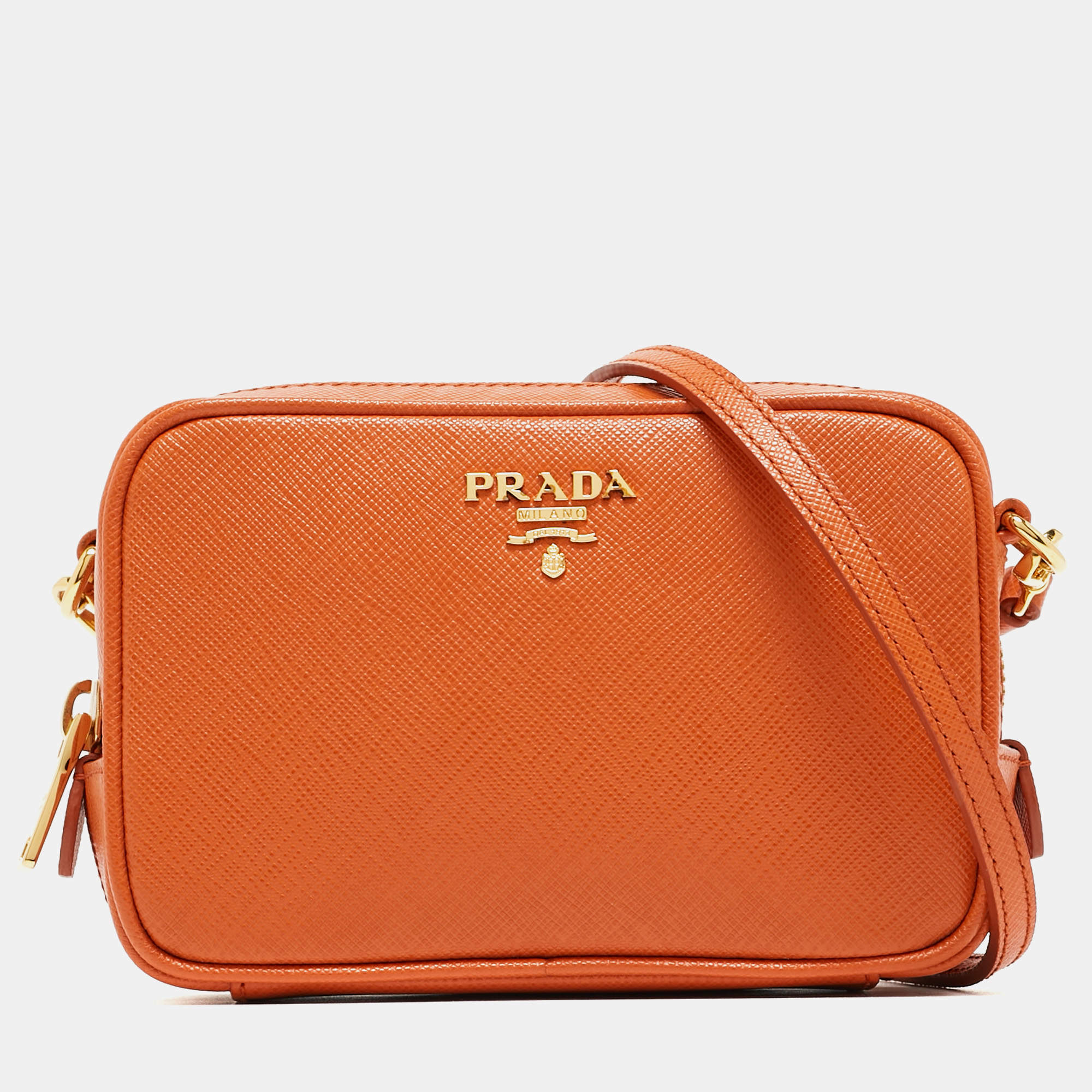 Authentic Prada Saffiano Pattina Bluette Satchel Large Women's Purse Handbag  | eBay