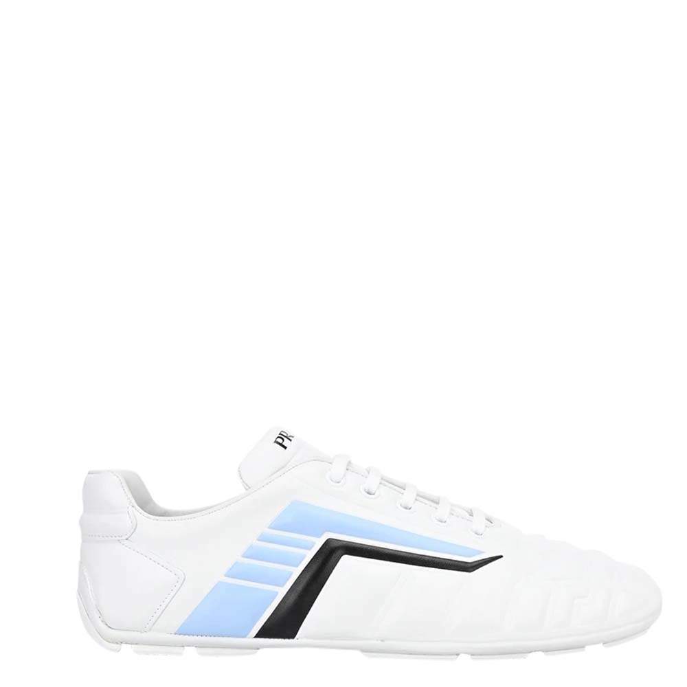 prada rev leather sneakers