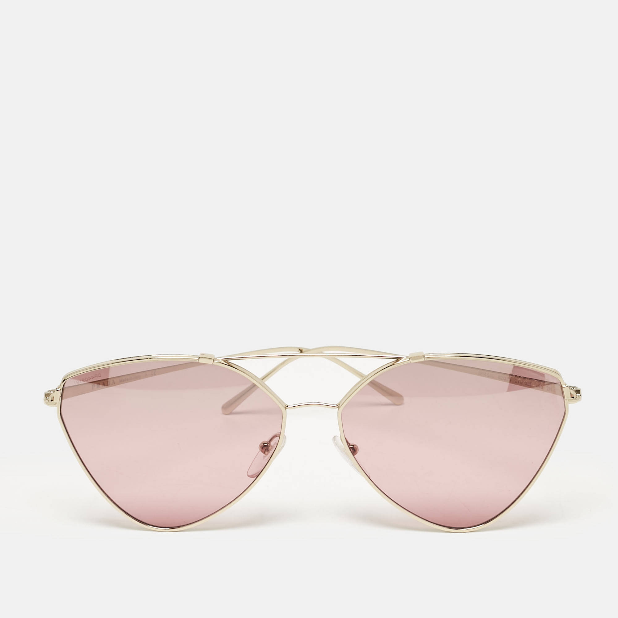 Prada Pink SPR51U Cat Eye Sunglasses
