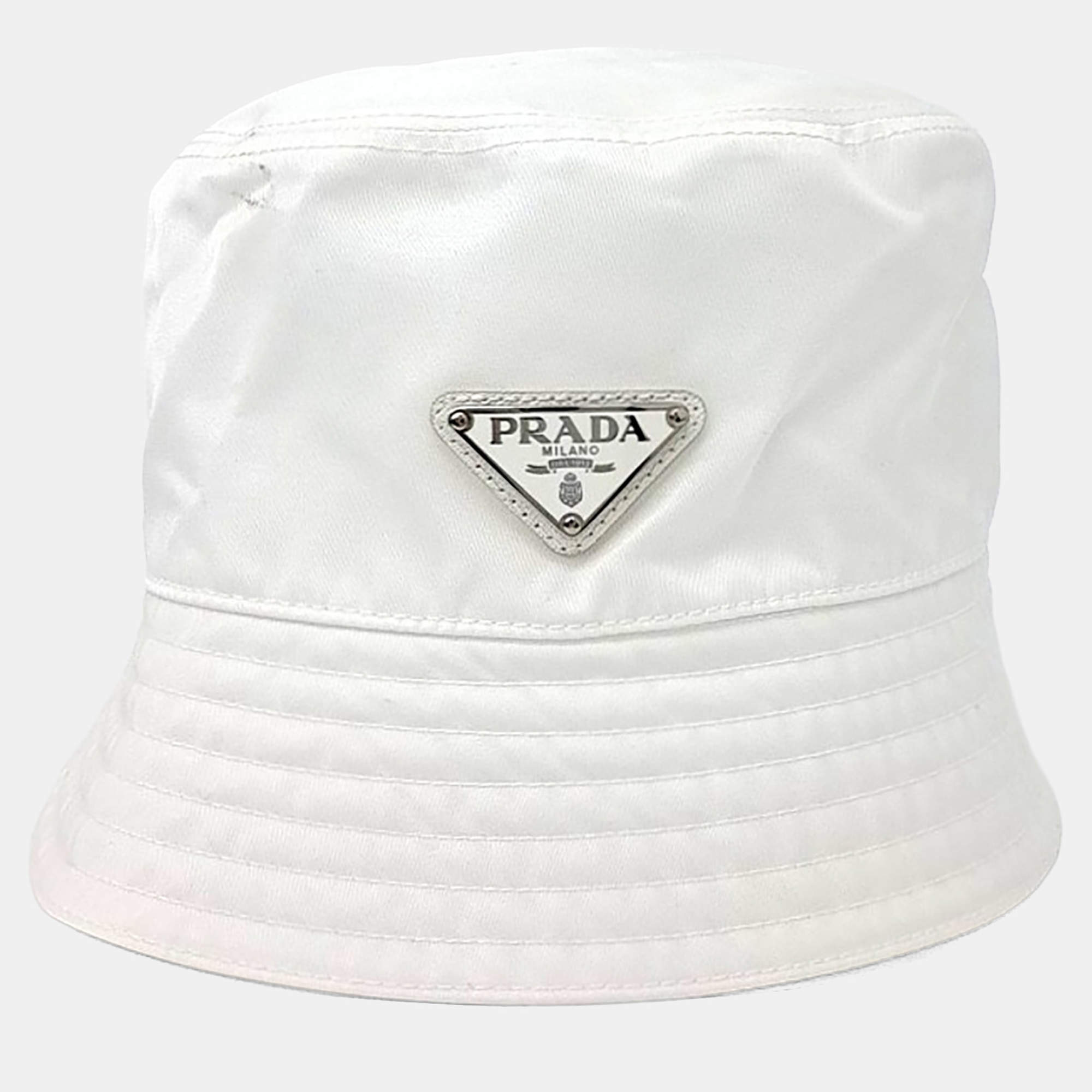Pre Owned Prada Re-Nylon Bucket Hat
