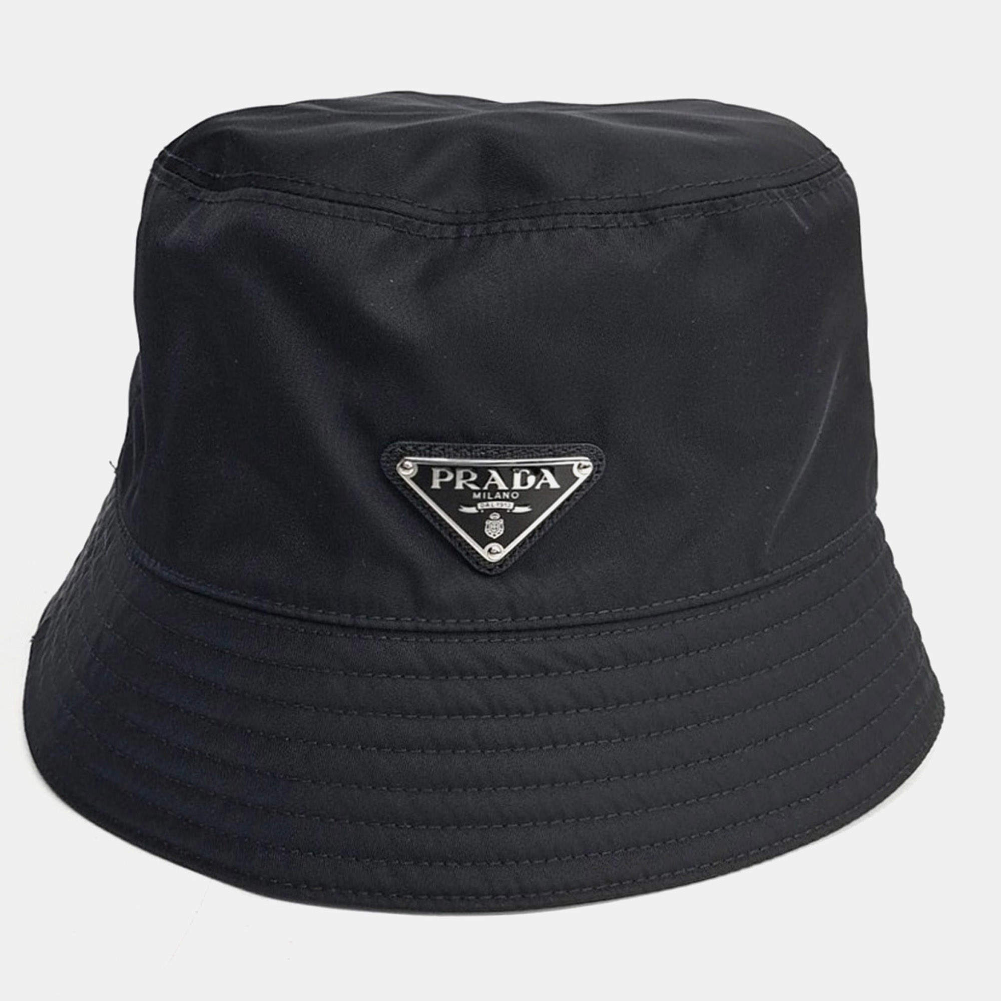 Pre Owned Prada Re-Nylon Bucket Hat