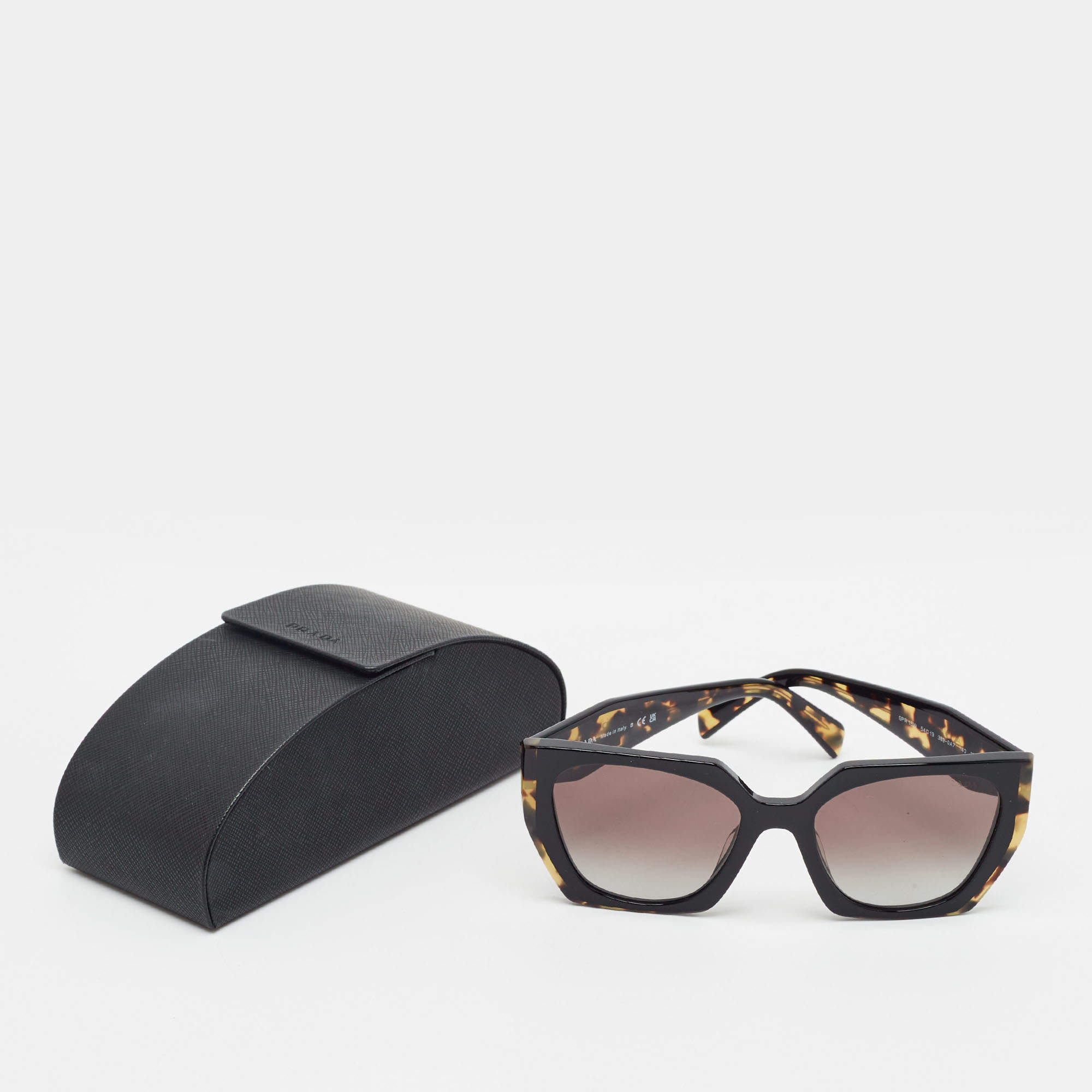 Prada Tortoise Blue/Purple SPR 23Y Frame Square Sunglasses Prada | TLC