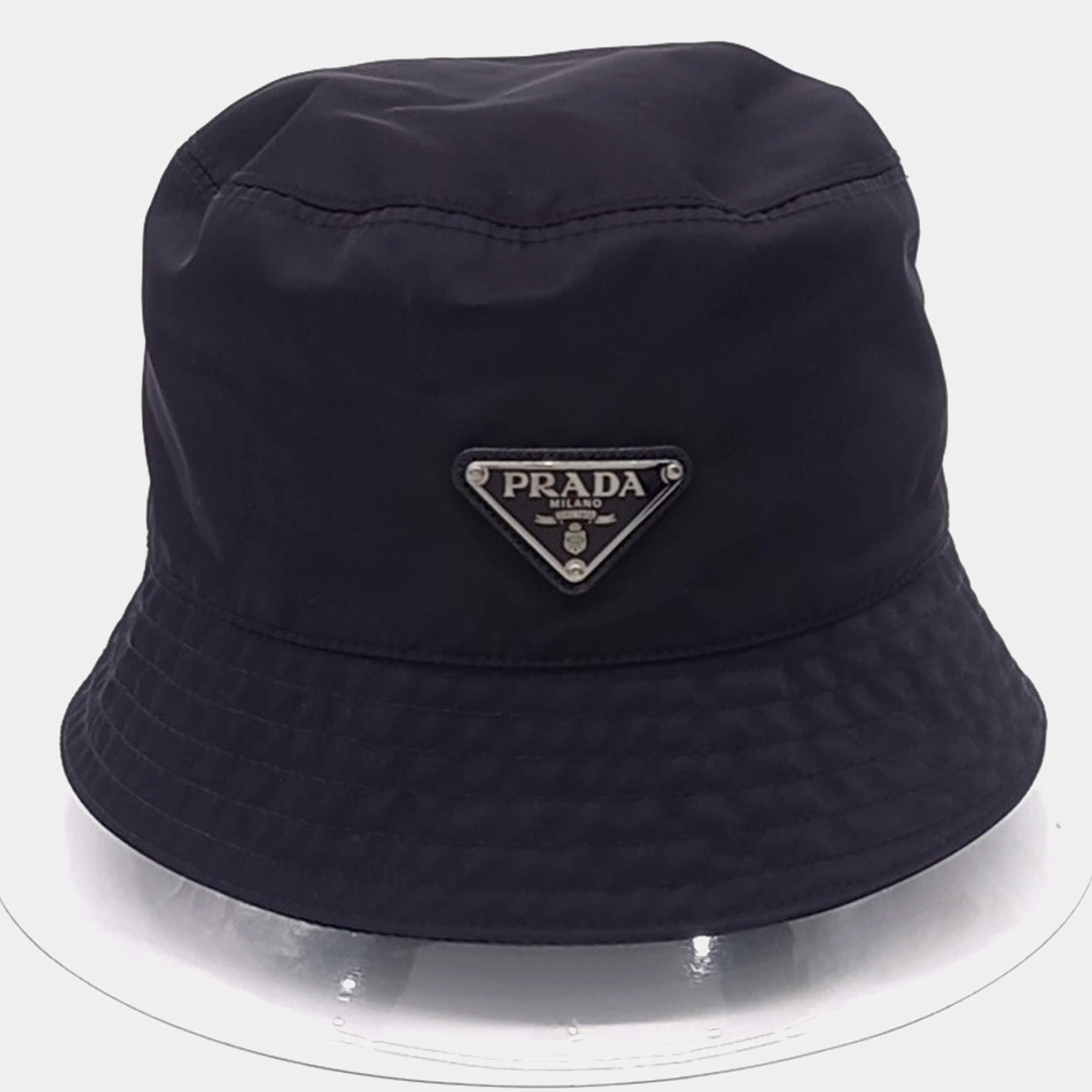 Pre Owned Prada Re-Nylon Bucket Hat (2HC137)