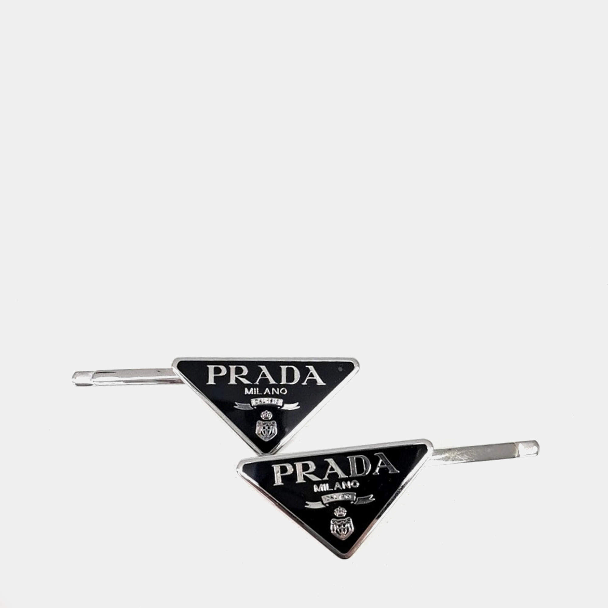 Pre Owned Prada Metal hairpin