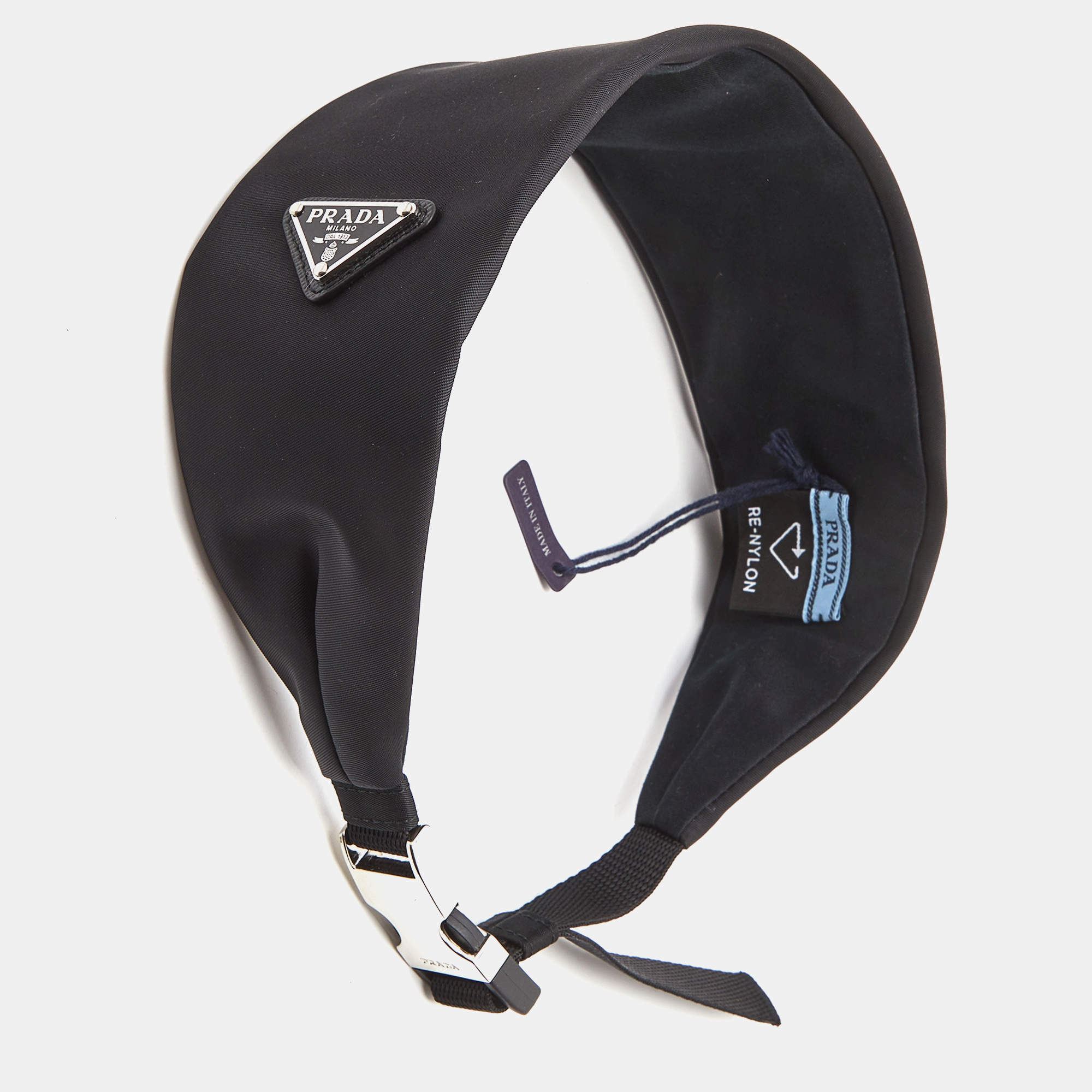 Prada Black Re-Nylon Headband