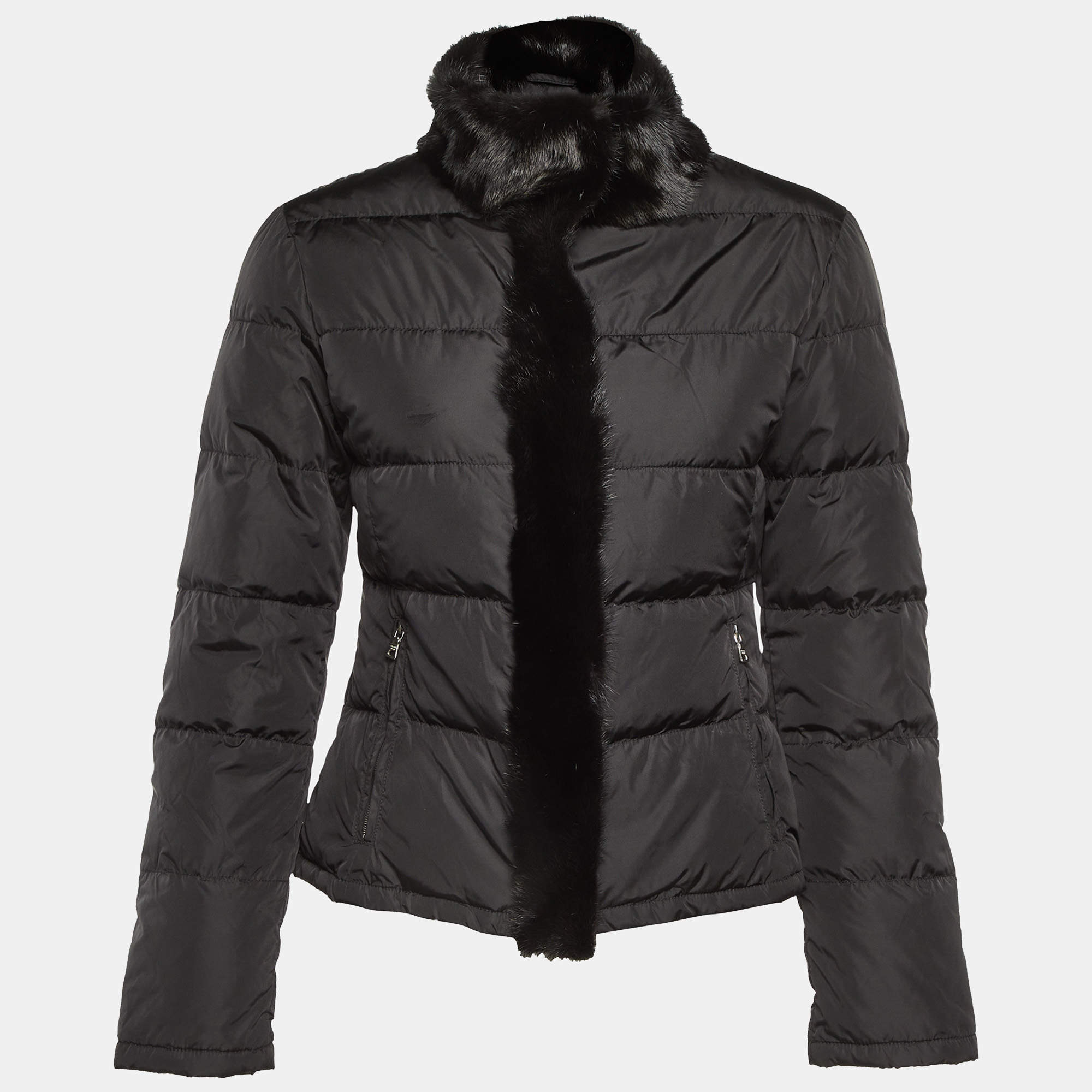 PRADA｜DOWN JACKETS (292065 11A9 F0009) Buy Prada Re-Nylon Hooded Down Jacket 'White' - 292065 11A9