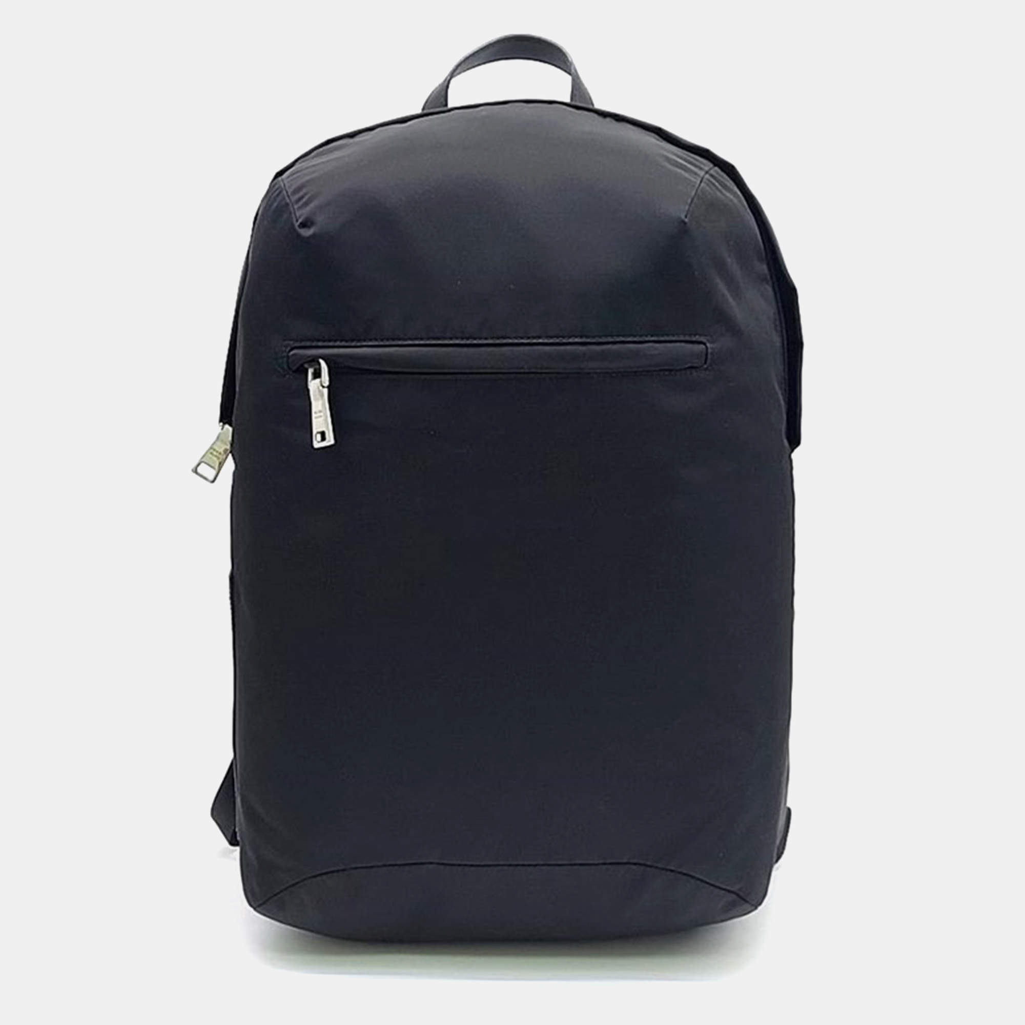 Prada Black Nylon Backpack