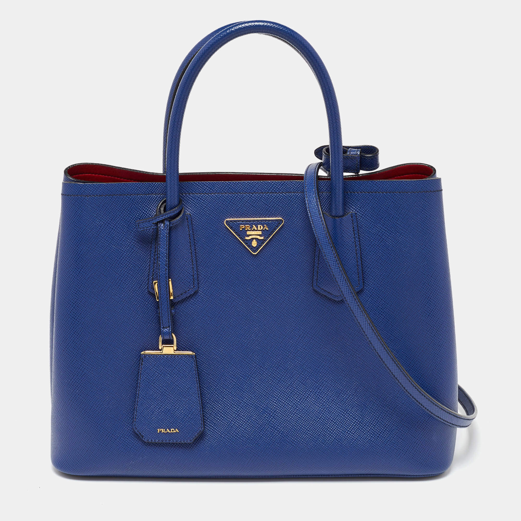 【関税&送料込】Prada Midnight Blue Canvas Medium Re-Edition Prada Medium Re-Edition 1978 Tote Bag | Blue | FARFETCH
