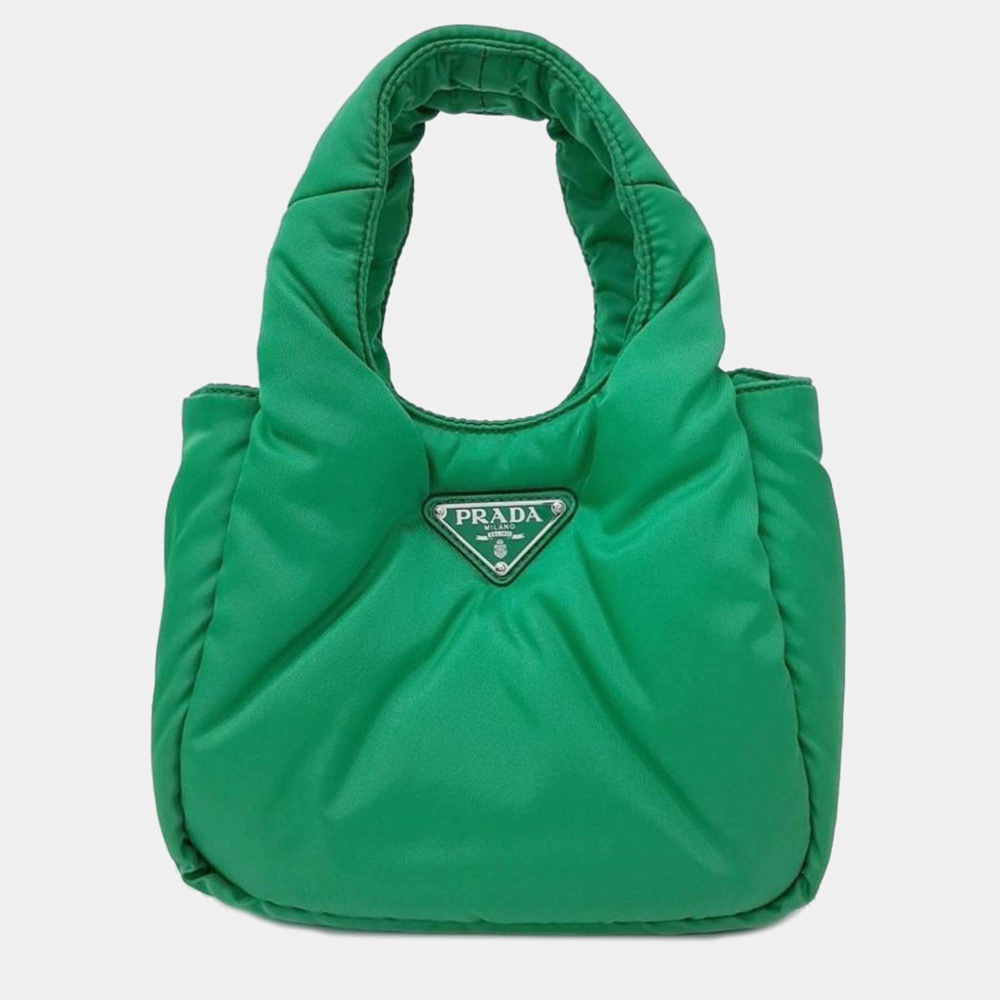 Prada Re-nylon padded soft small tote bag