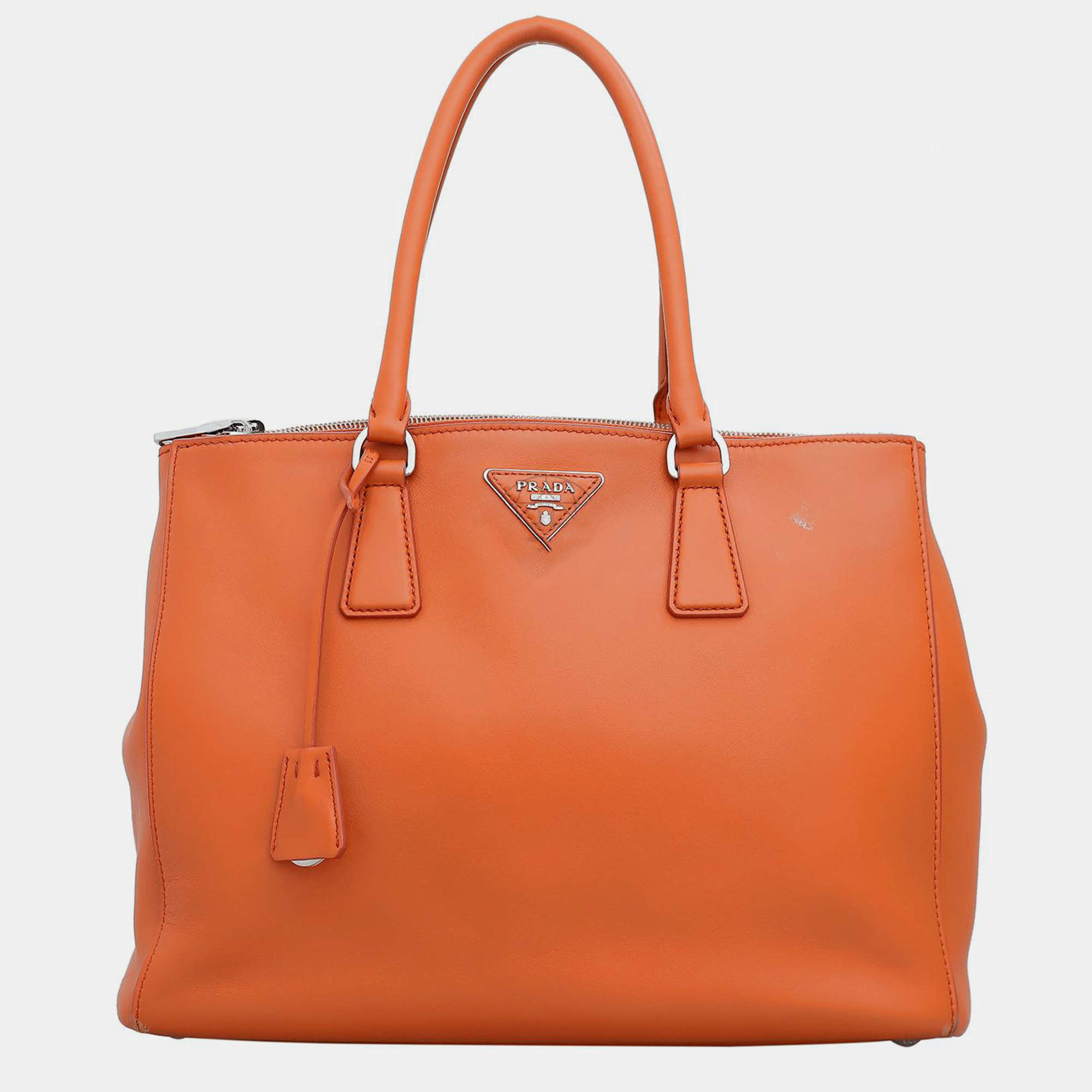 Prada Double Zip Lux Shoulder Bag