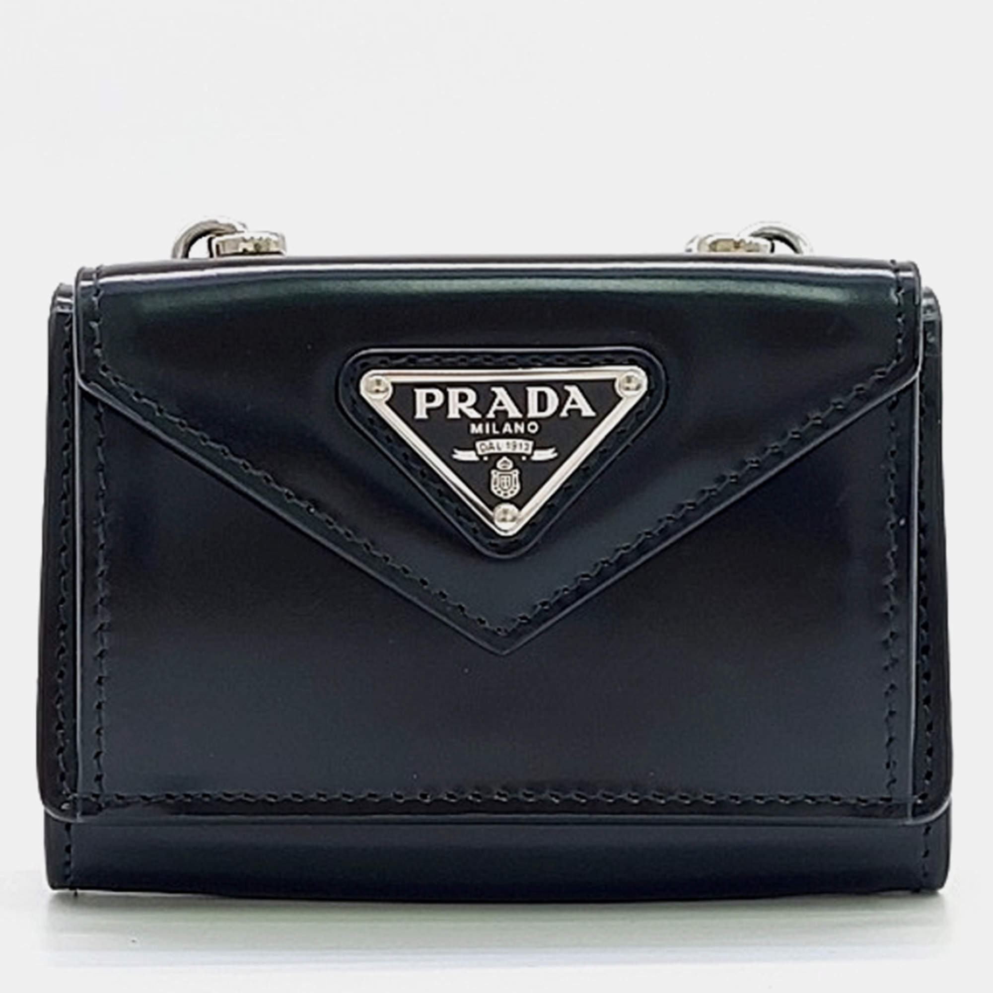 Prada chain card wallet Crossbody bag