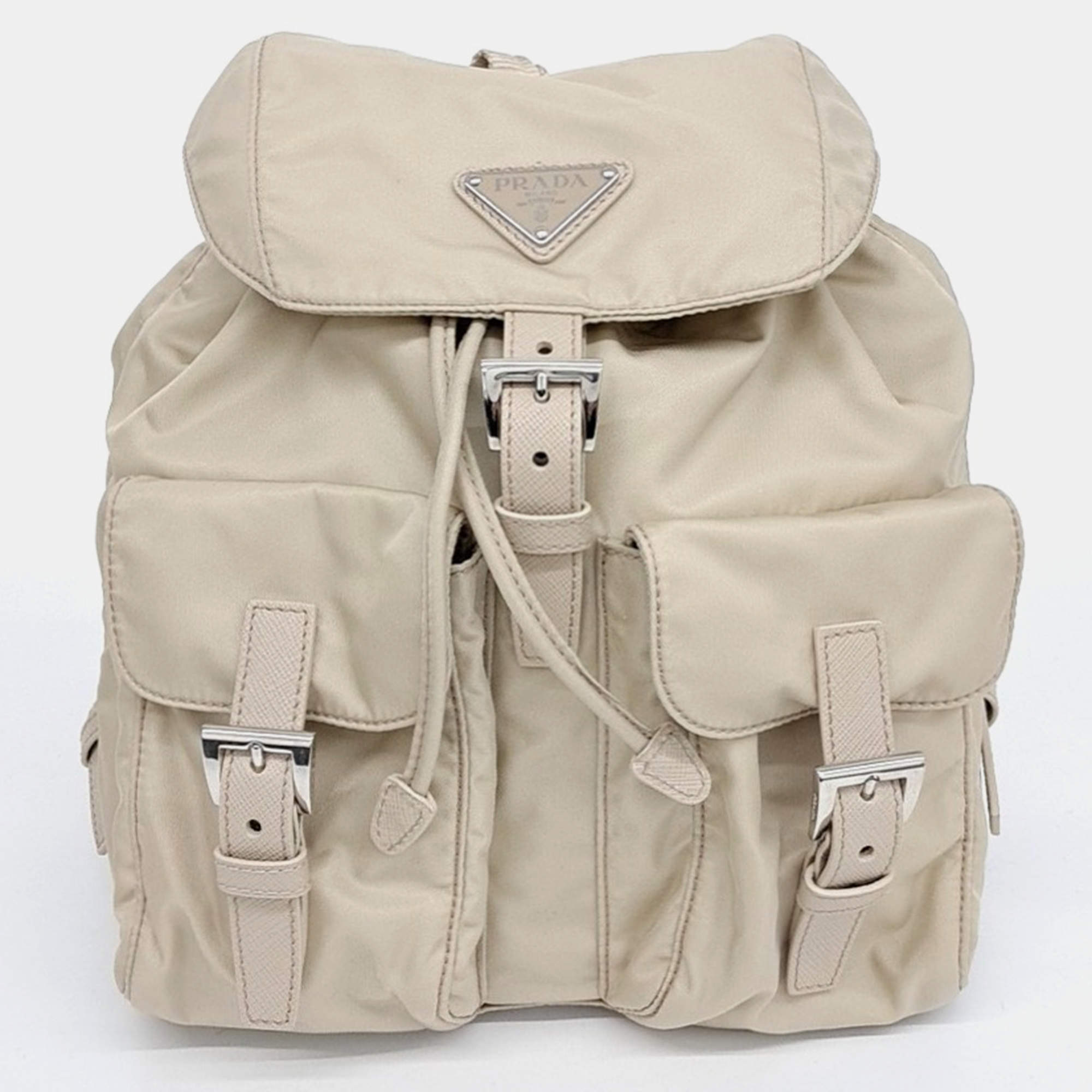 Prada Re-Nylon Two Pocket Backpack