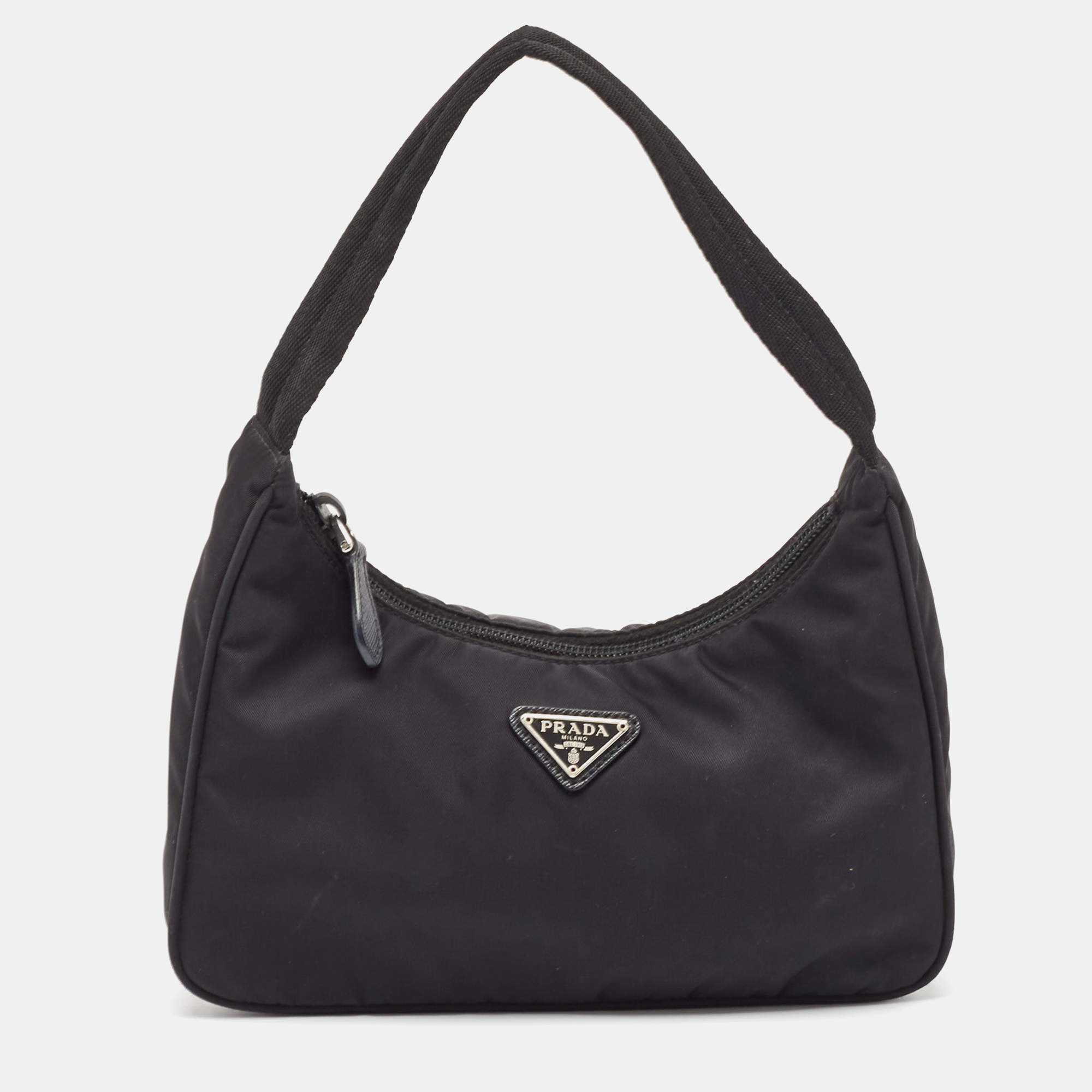 Prada Black Nylon Re-Edition 2000 Bag