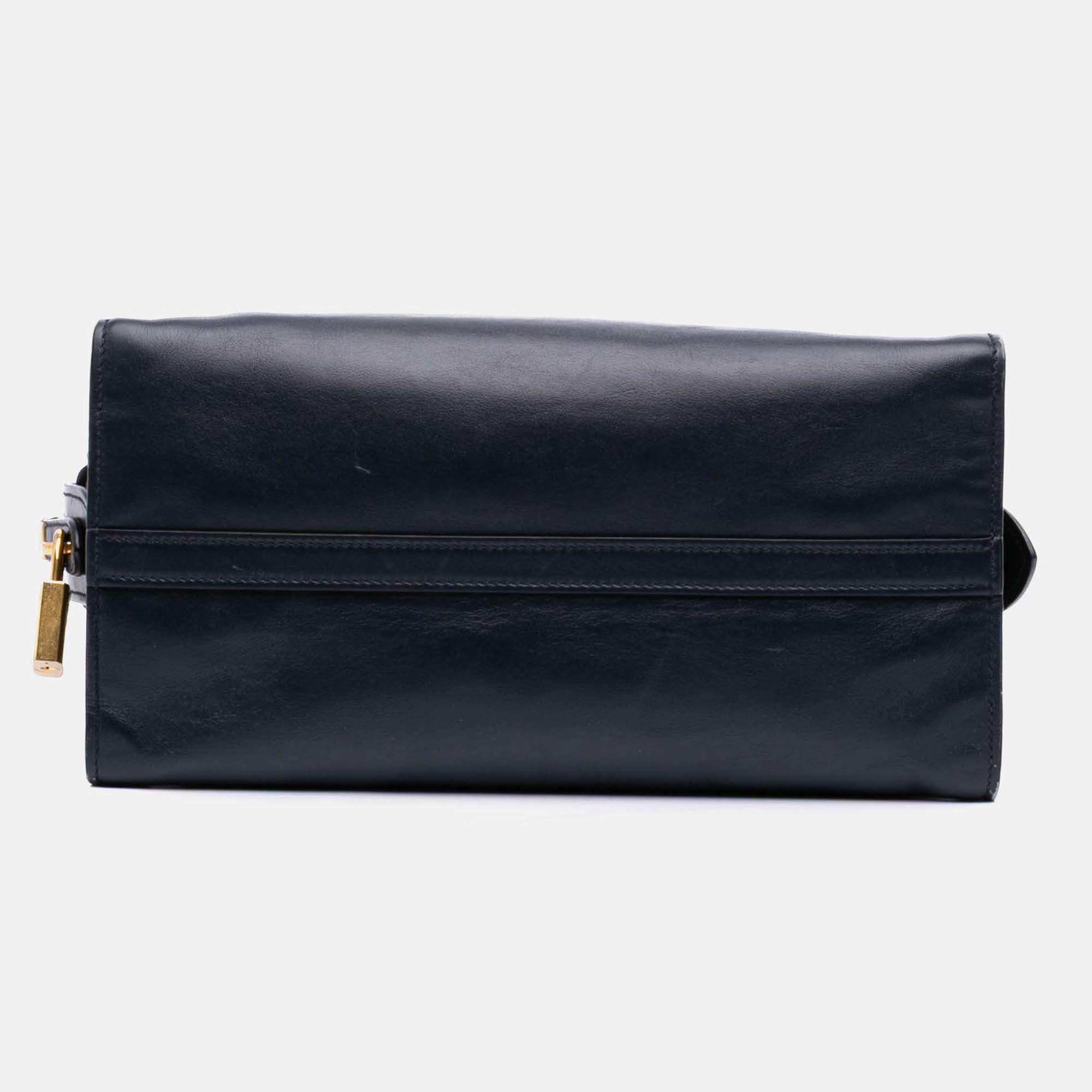 Prada Black Saffiano Lux Leather Mini Boston Bag Prada | TLC