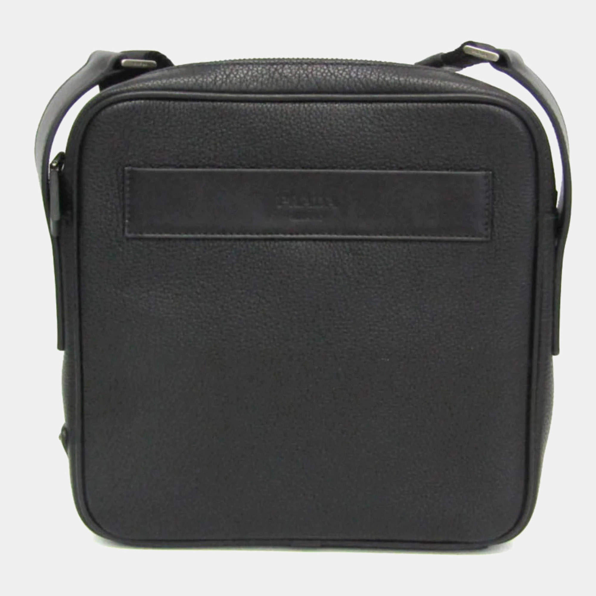مملوكة مسبقًا Prada Toro Black Soft Calfskin Leather Crossbody Shoulder Bag