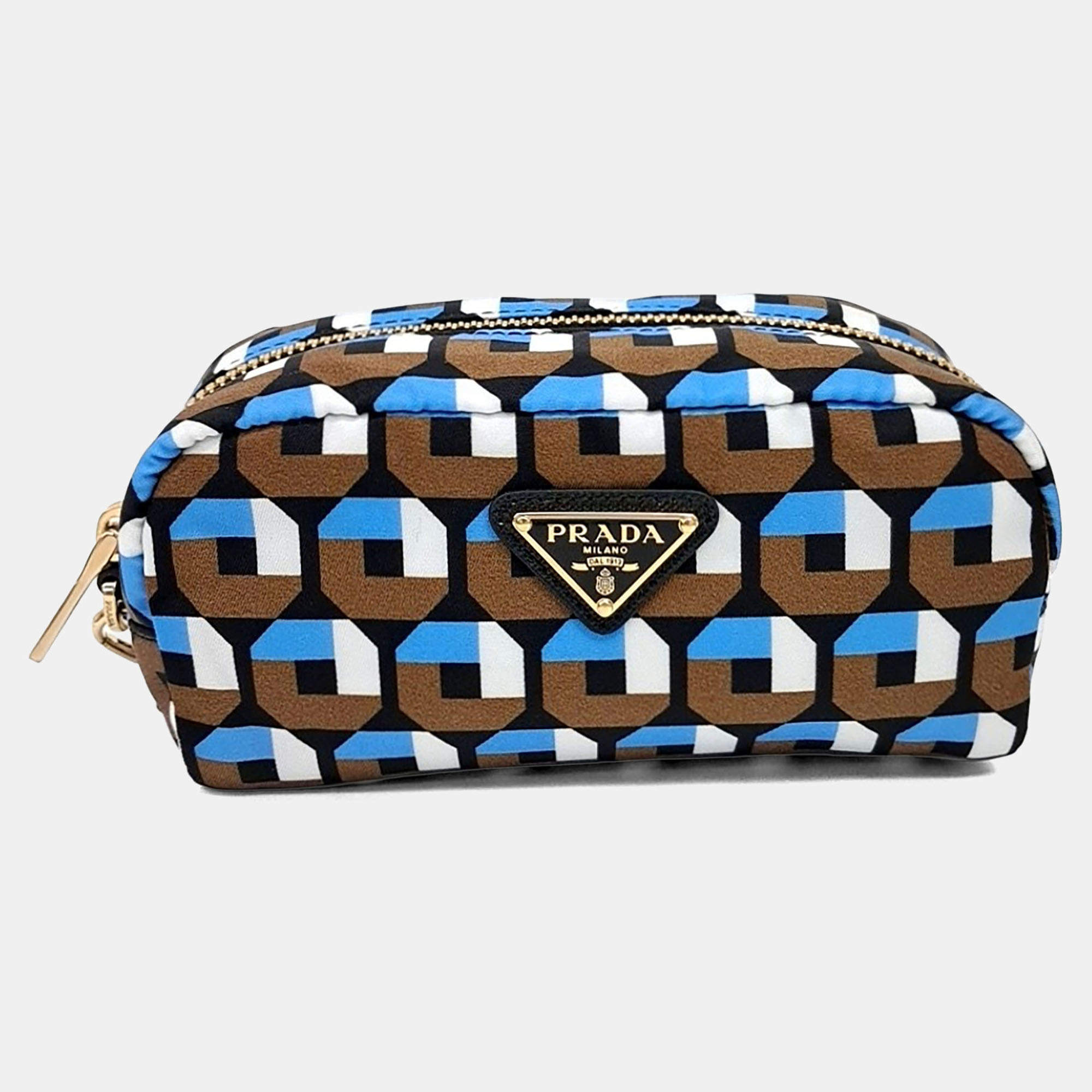 Pre Owned Prada Multicolor Re-Nylon Pouch (1NS175)