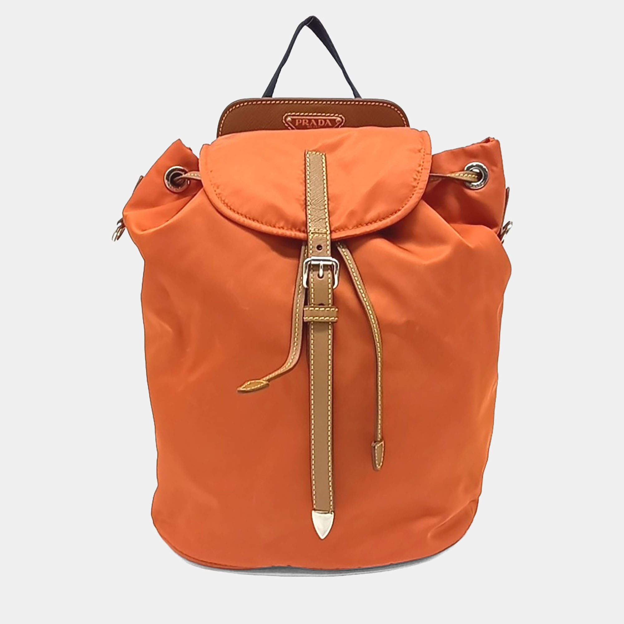 Pre Owned Prada fabric backpack