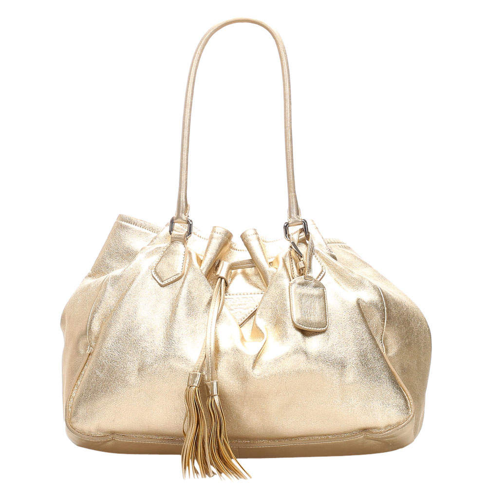 metallic tote handbags