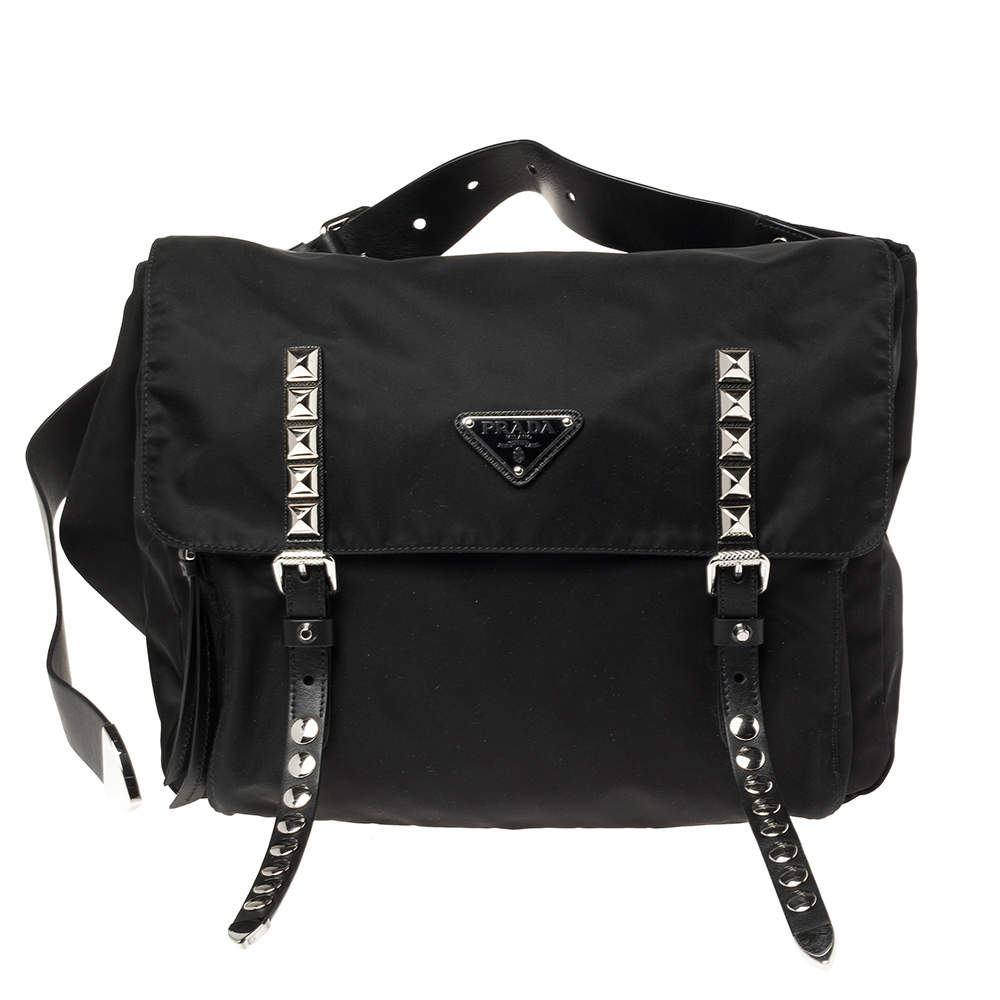 Prada Black Nylon and Leather New Vela Belt Bag Prada | The Luxury Closet