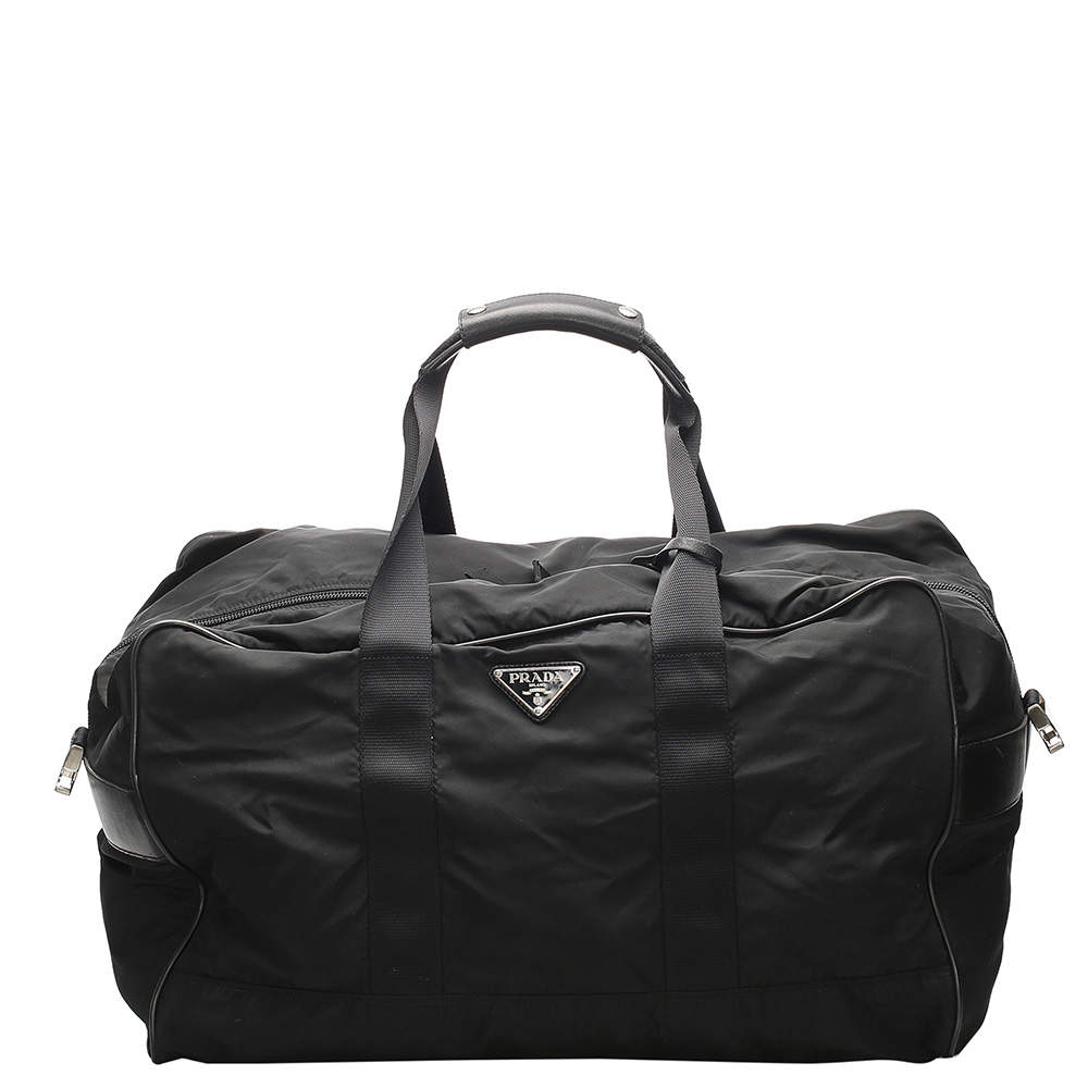 prada nylon travel bag