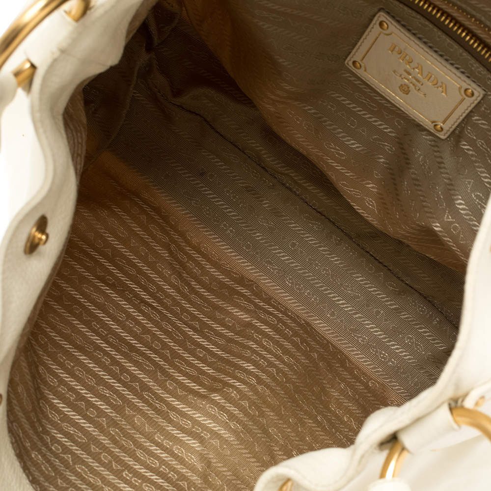 tan prada purse
