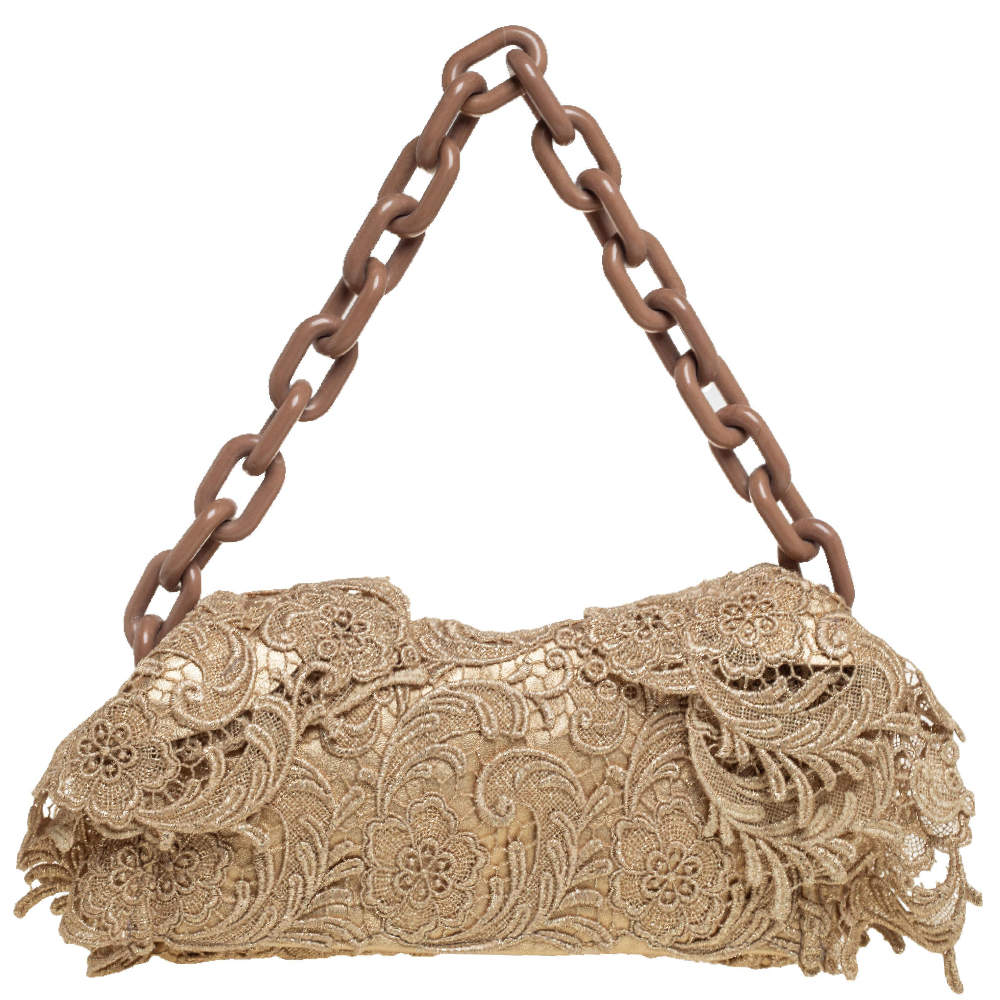prada gold chain