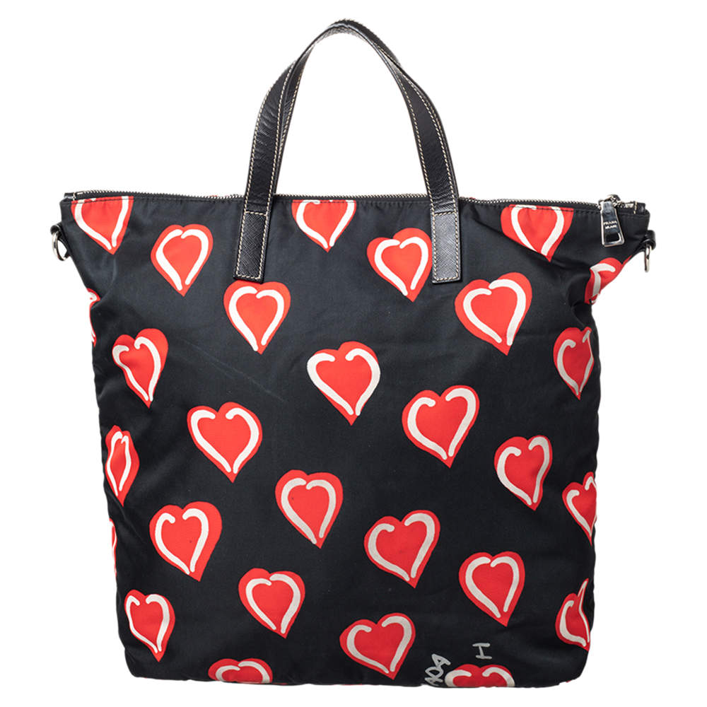 Prada heart clearance bag