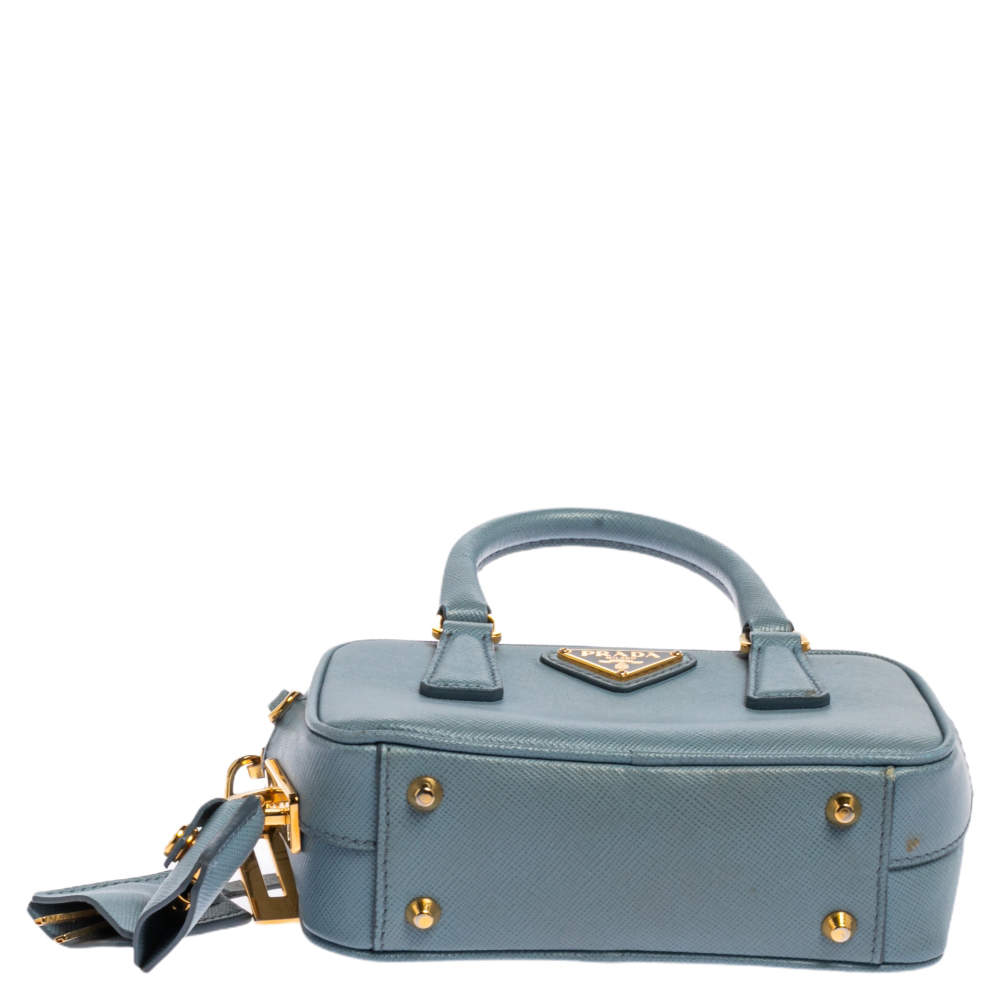 Saffiano Lux Bauletto Bag – LuxUness