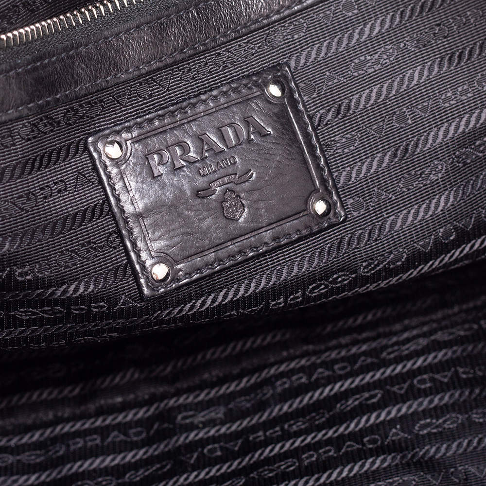 Prada Tessuto Handle Bag - Black Handle Bags, Handbags - PRA894821