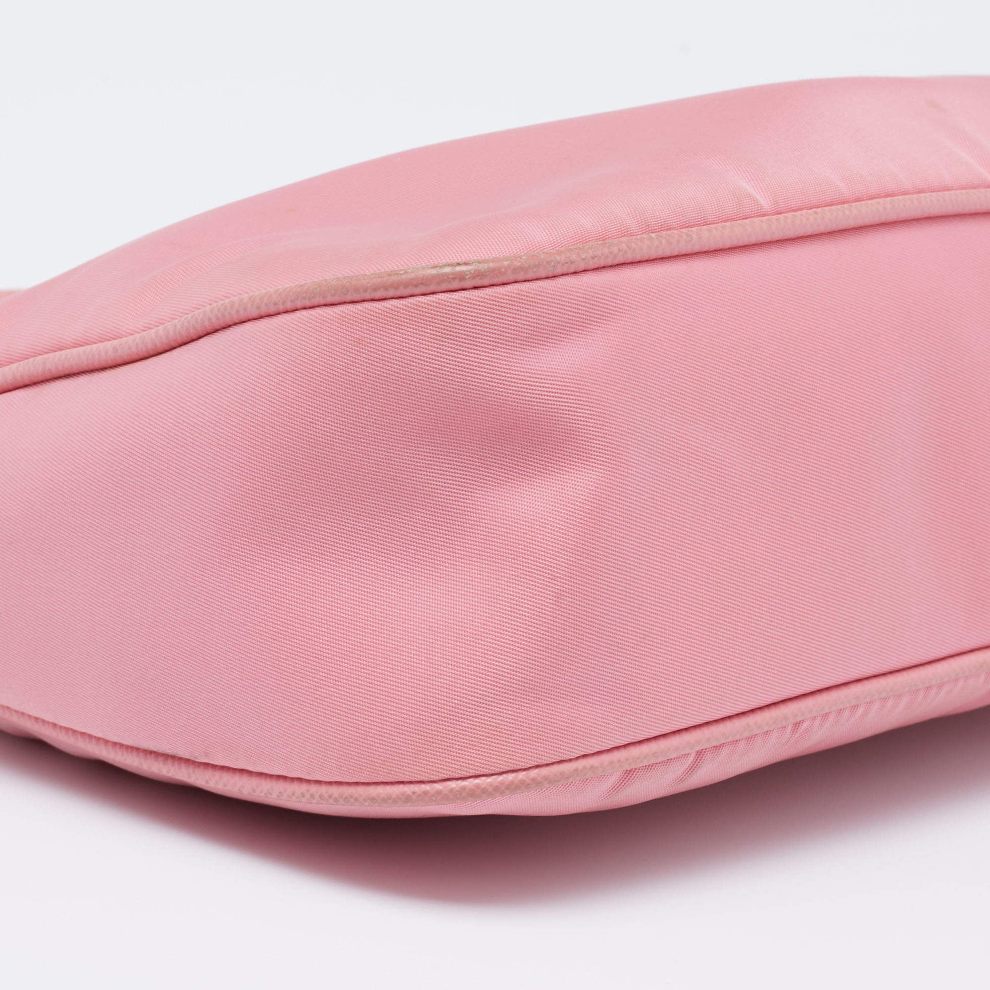 Pink Prada rose bag Golden Nylon ref.786613 - Joli Closet