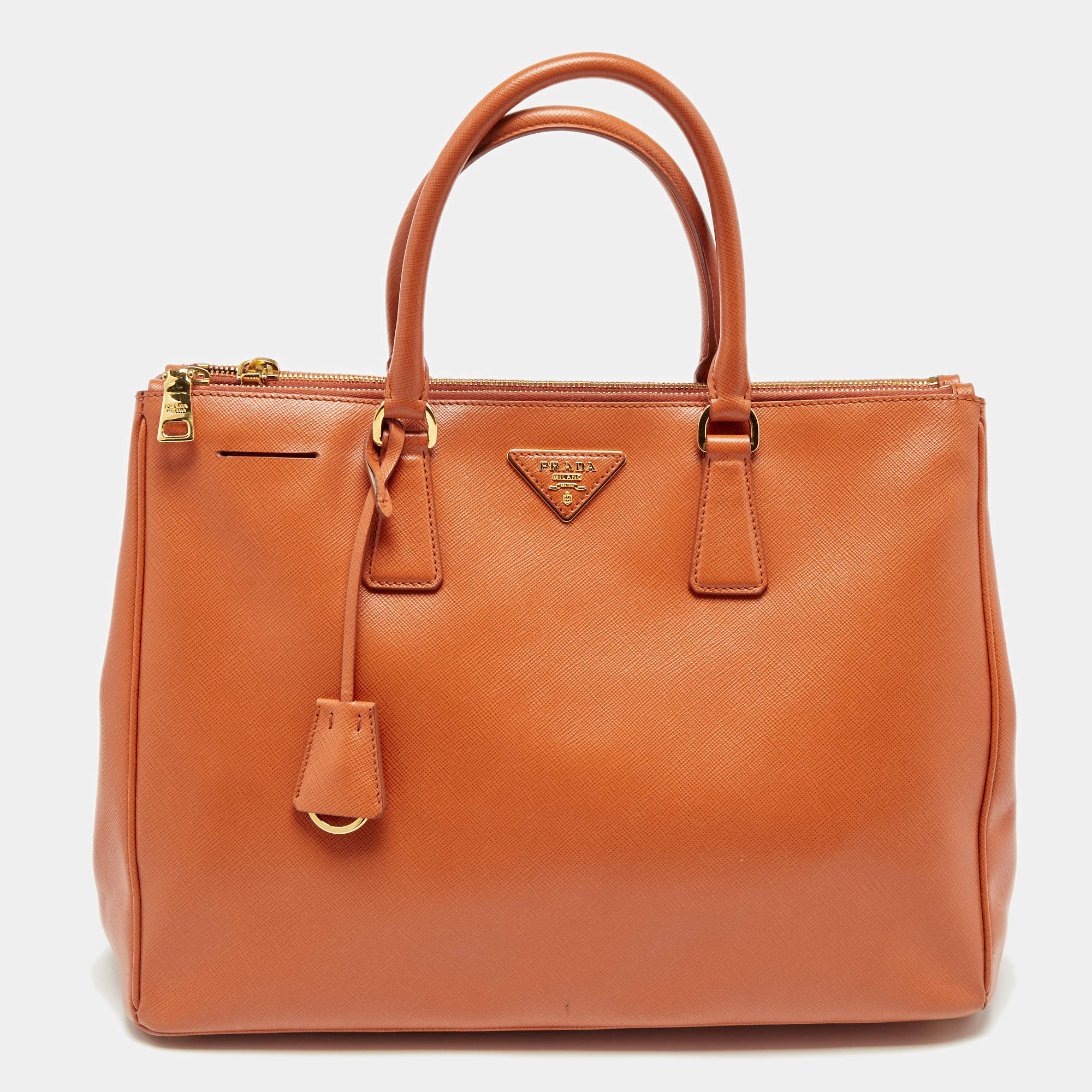 Orange prada purse sale