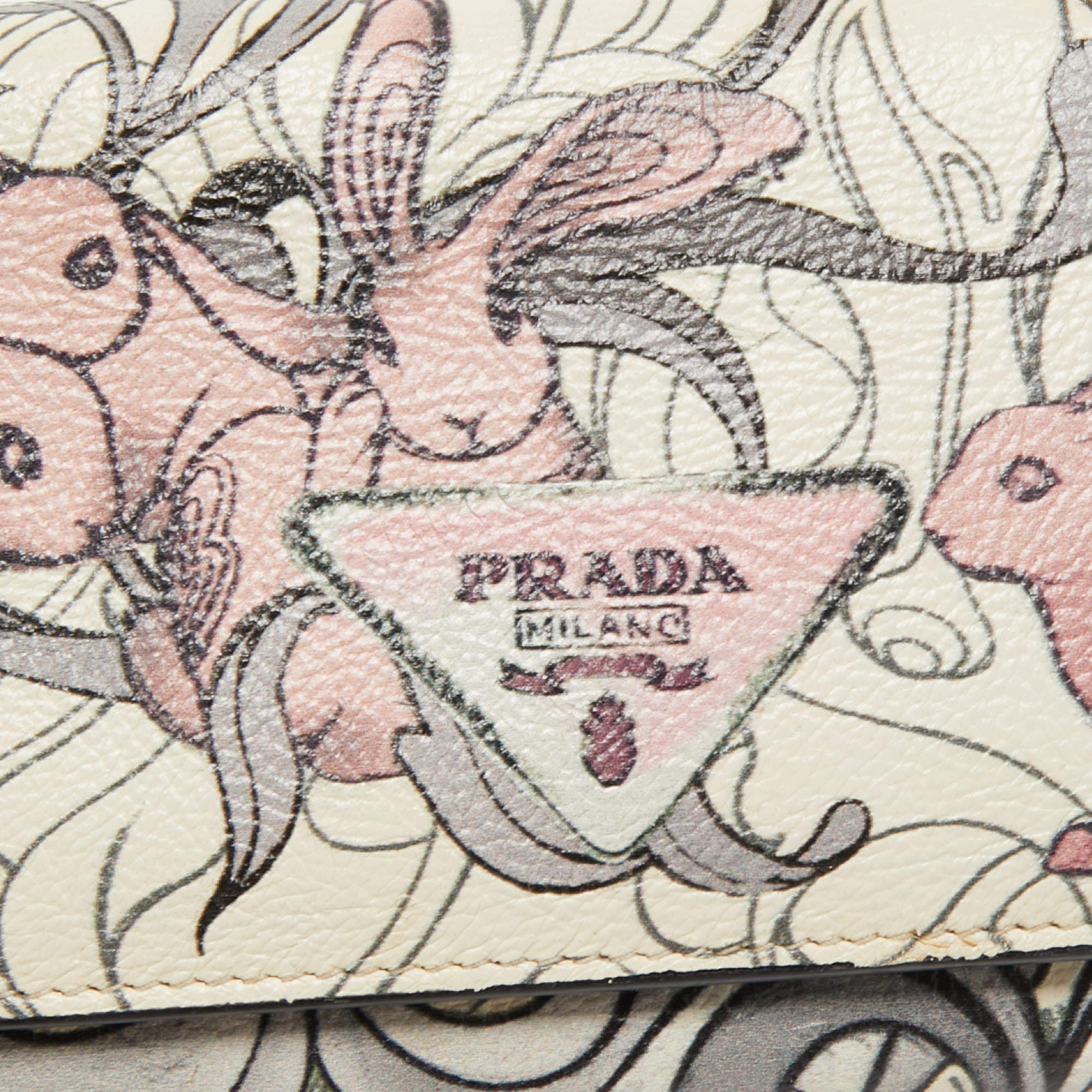 Prada rabbit wallet hotsell