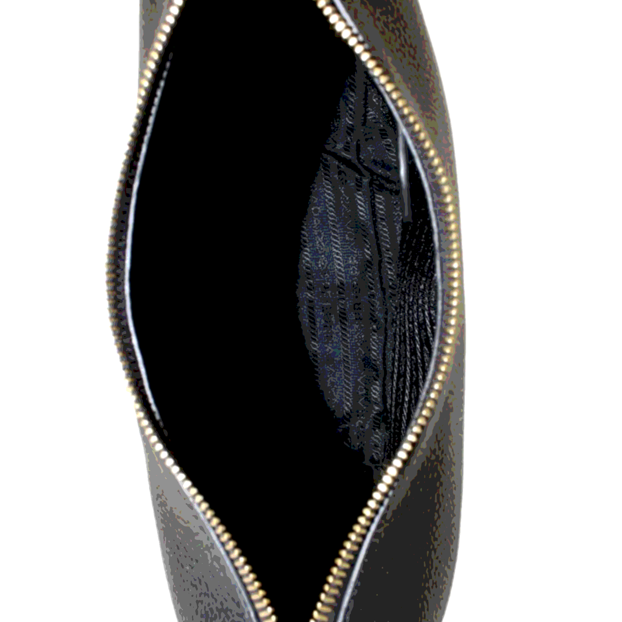 Prada Black Vitello Phenix Leather Web Stripe Strap Crossbody 1BC166 – ZAK  BAGS ©️