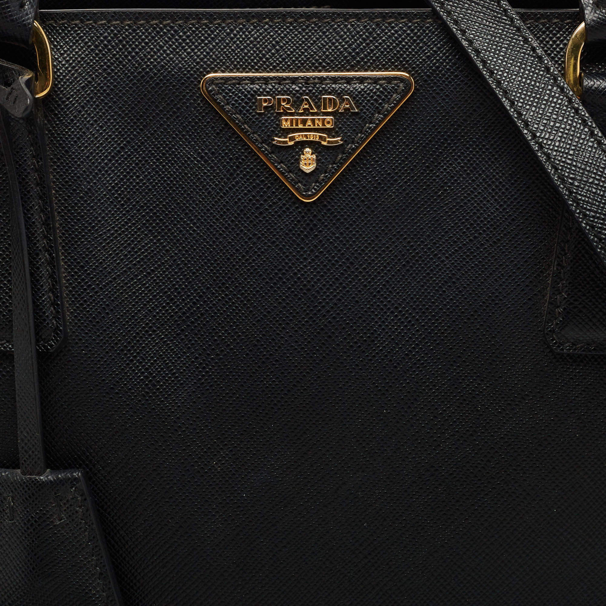 Prada Black Lux Galleria Large Tote Bag – The Closet