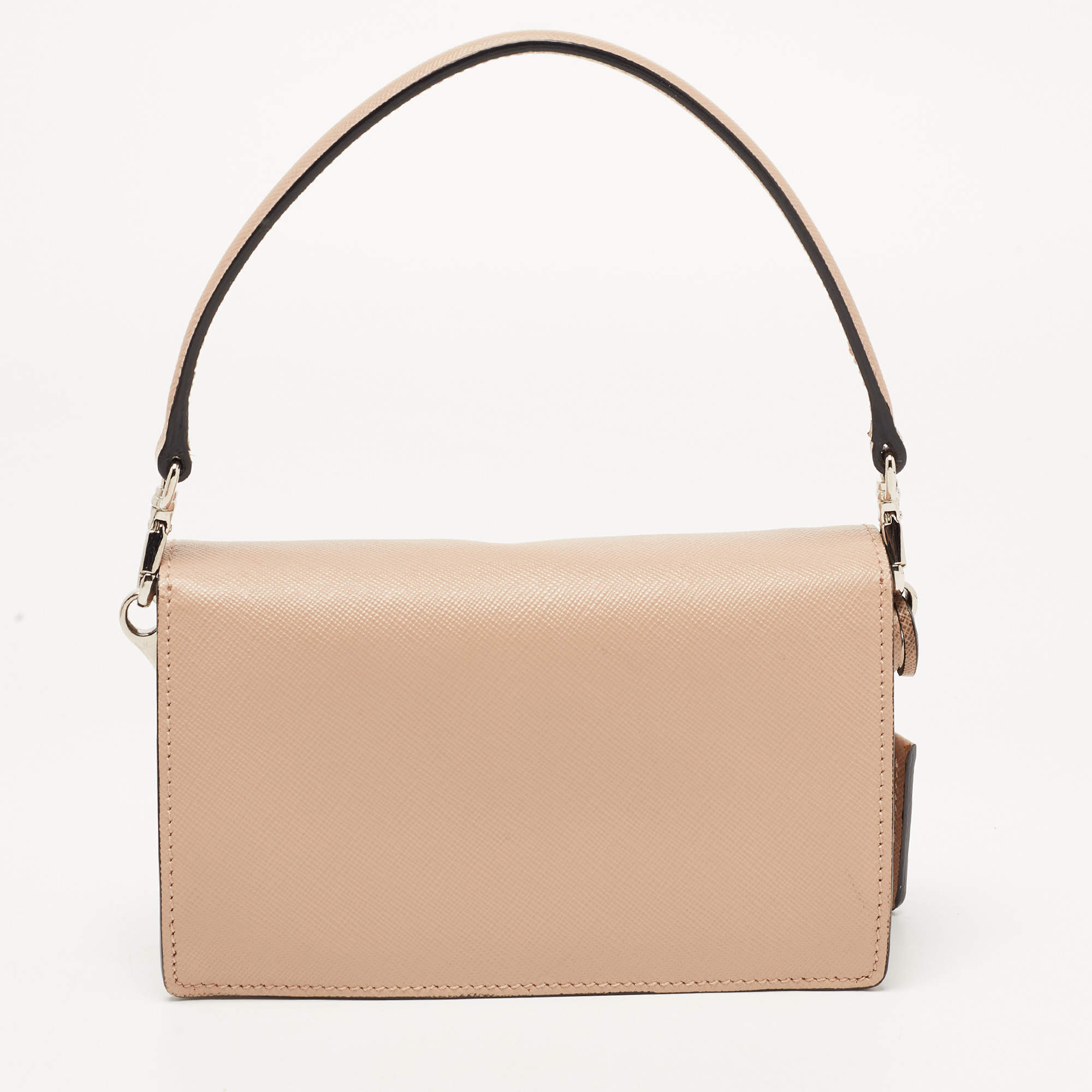 Prada Tricolor Saffiano Sound Bag - Brown Crossbody Bags, Handbags -  PRA160227