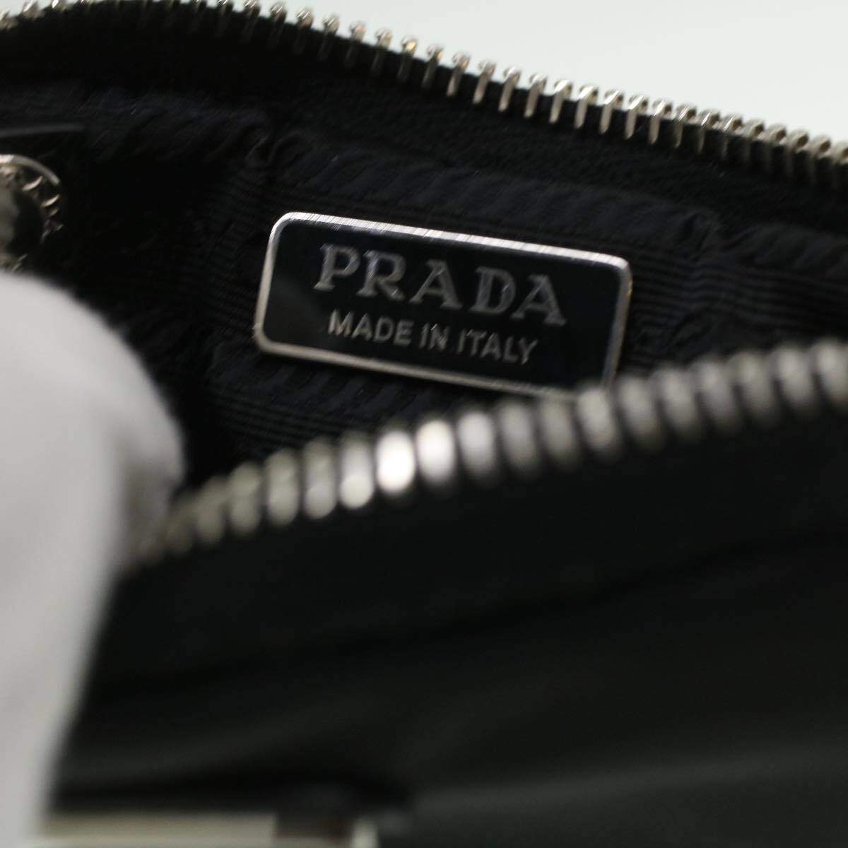 Prada Clutch Bag Black Leather ref.383110 - Joli Closet