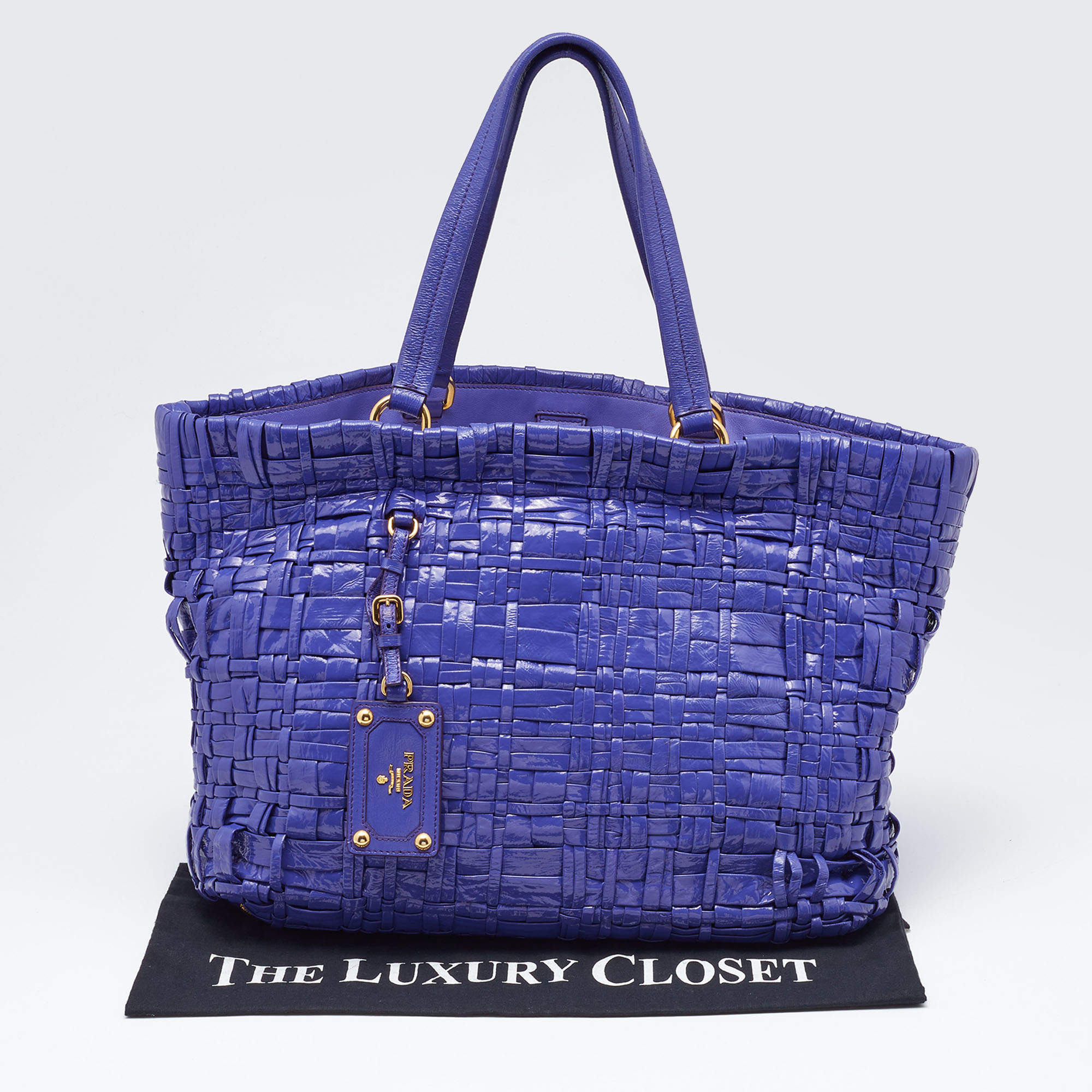 Prada Purple Crocodile Bag