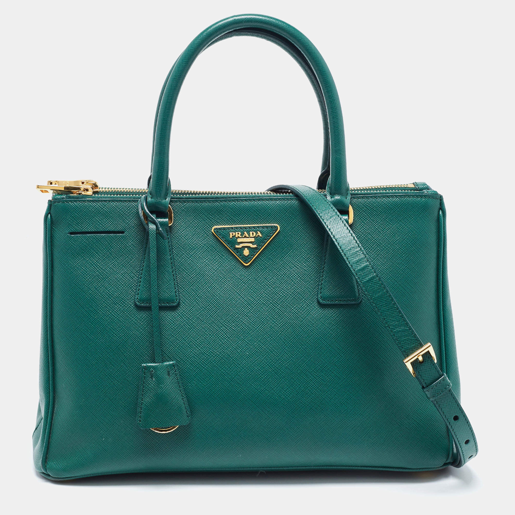 Prada Handbags. In Green