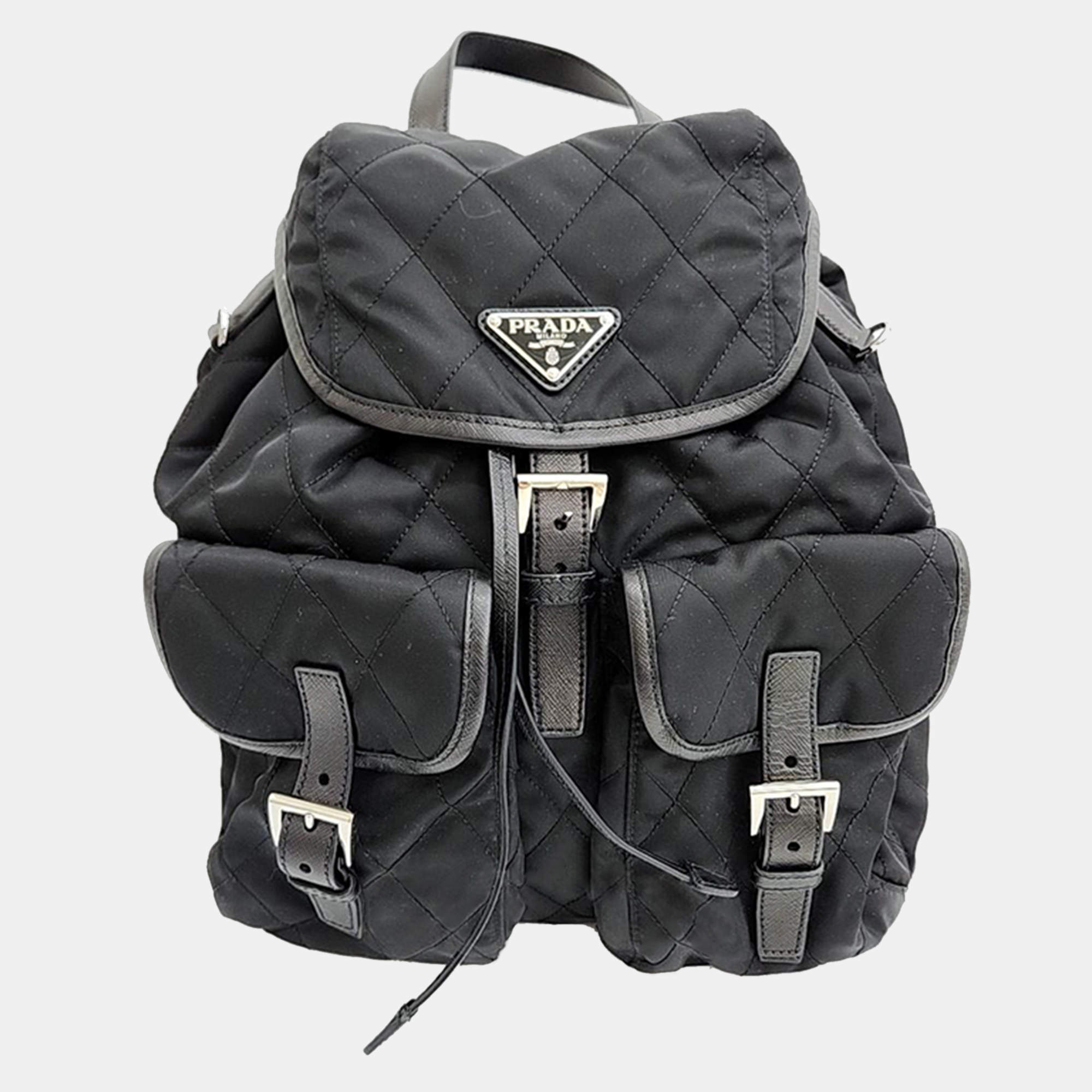 Prada shop backpack women