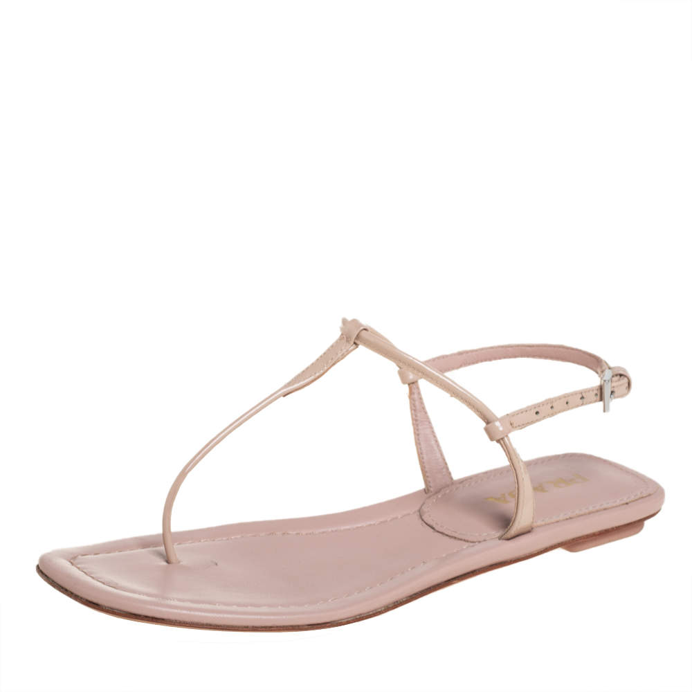 prada t strap sandals