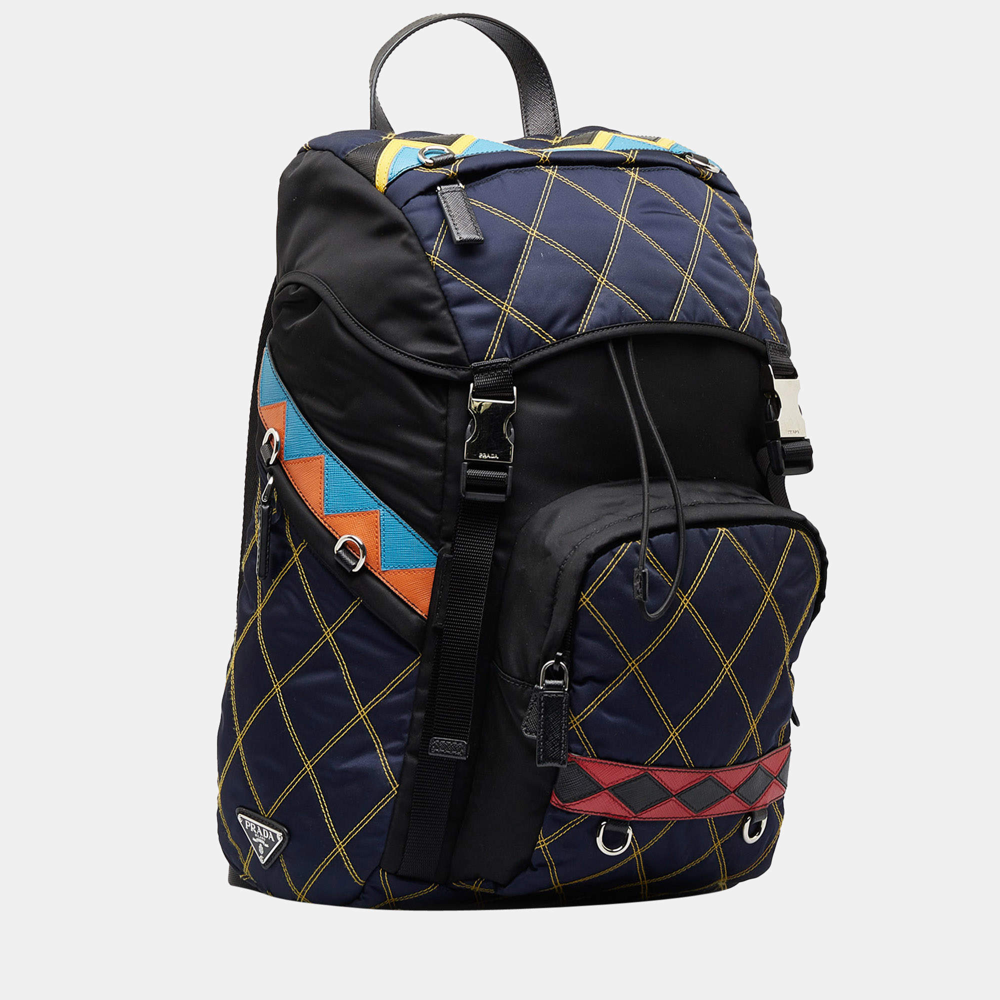 Prada 2024 quilted backpack