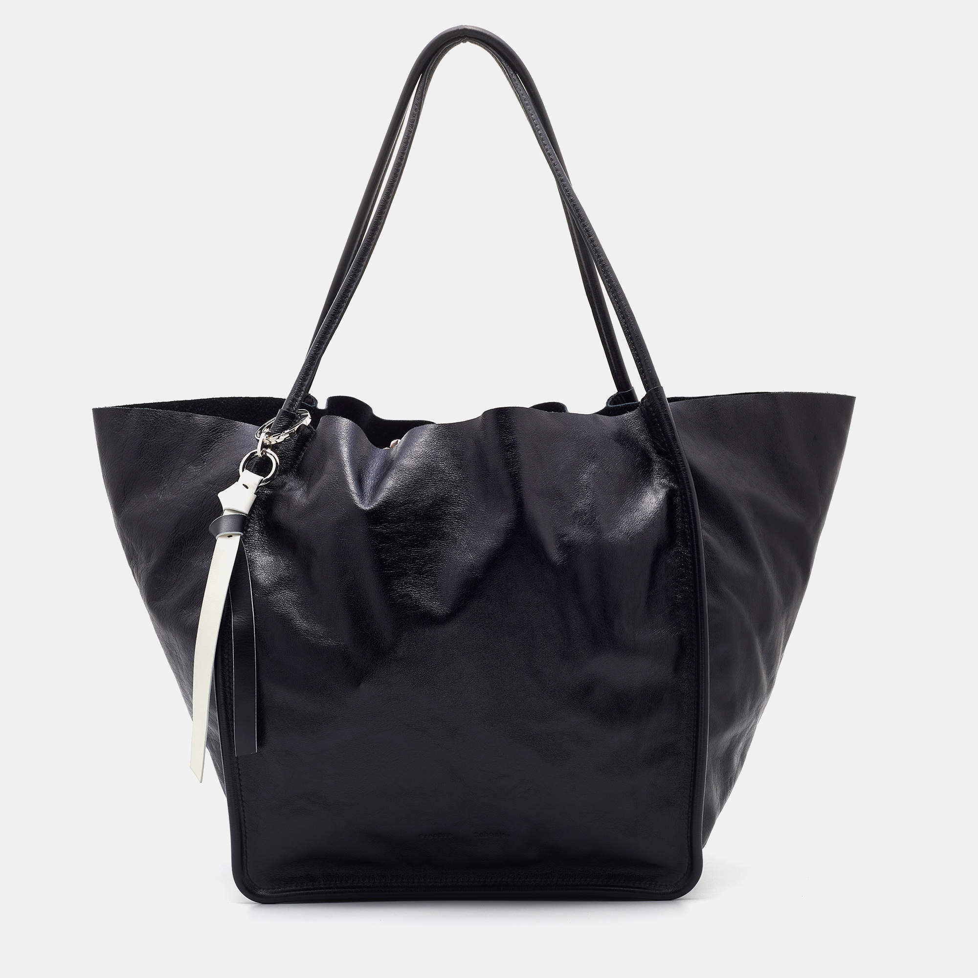 Proenza Schouler Black Leather Extra Large Tote