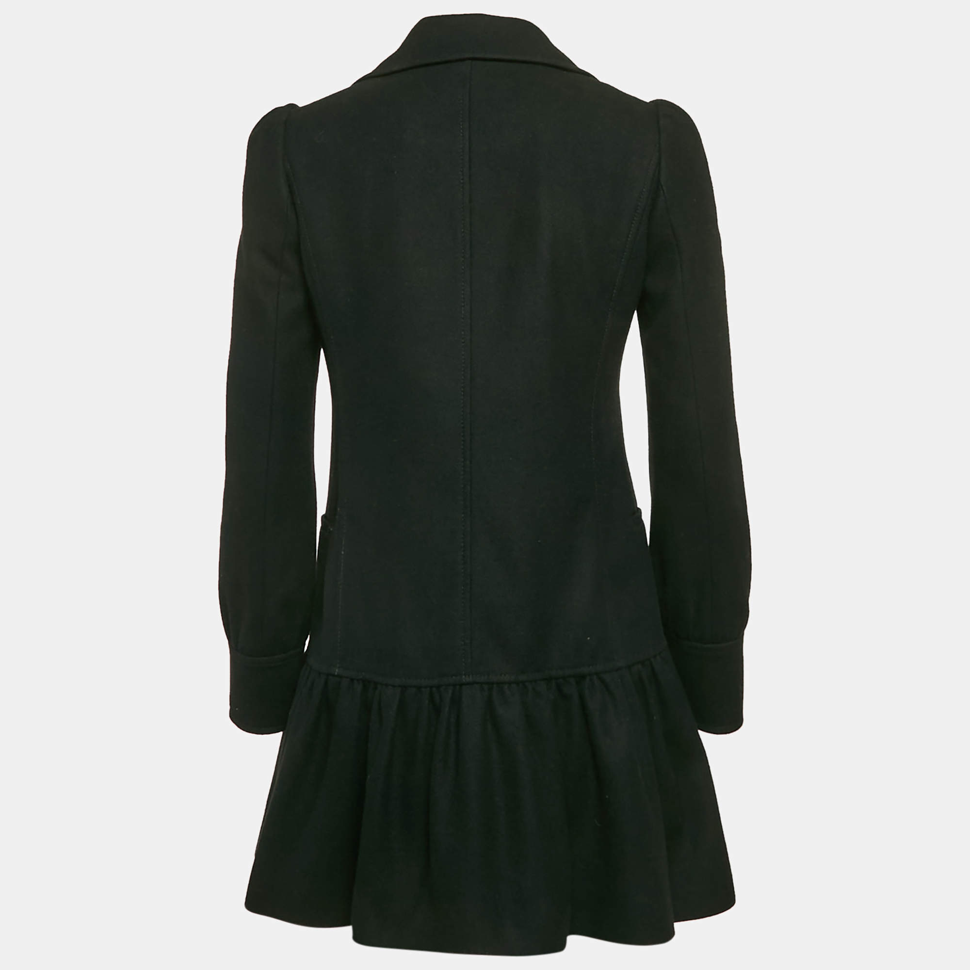 美品◎ファー付◎RED VALENTINO ロングコート 黒 ブラック Yahoo!オークション -「valentino コート」(ヴァレンティノ) (う