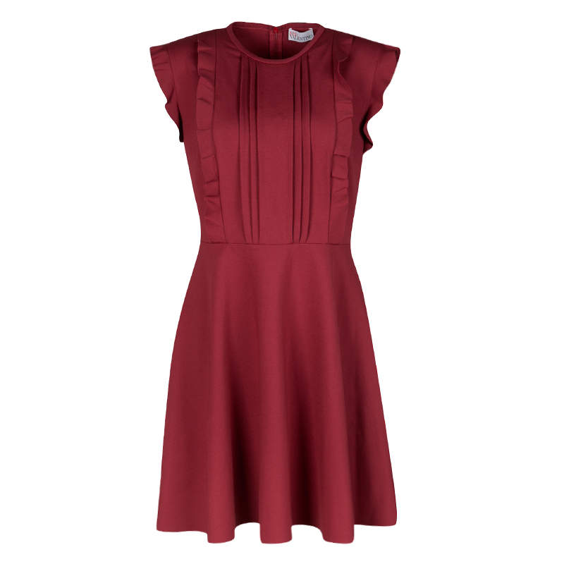 red valentino red dress