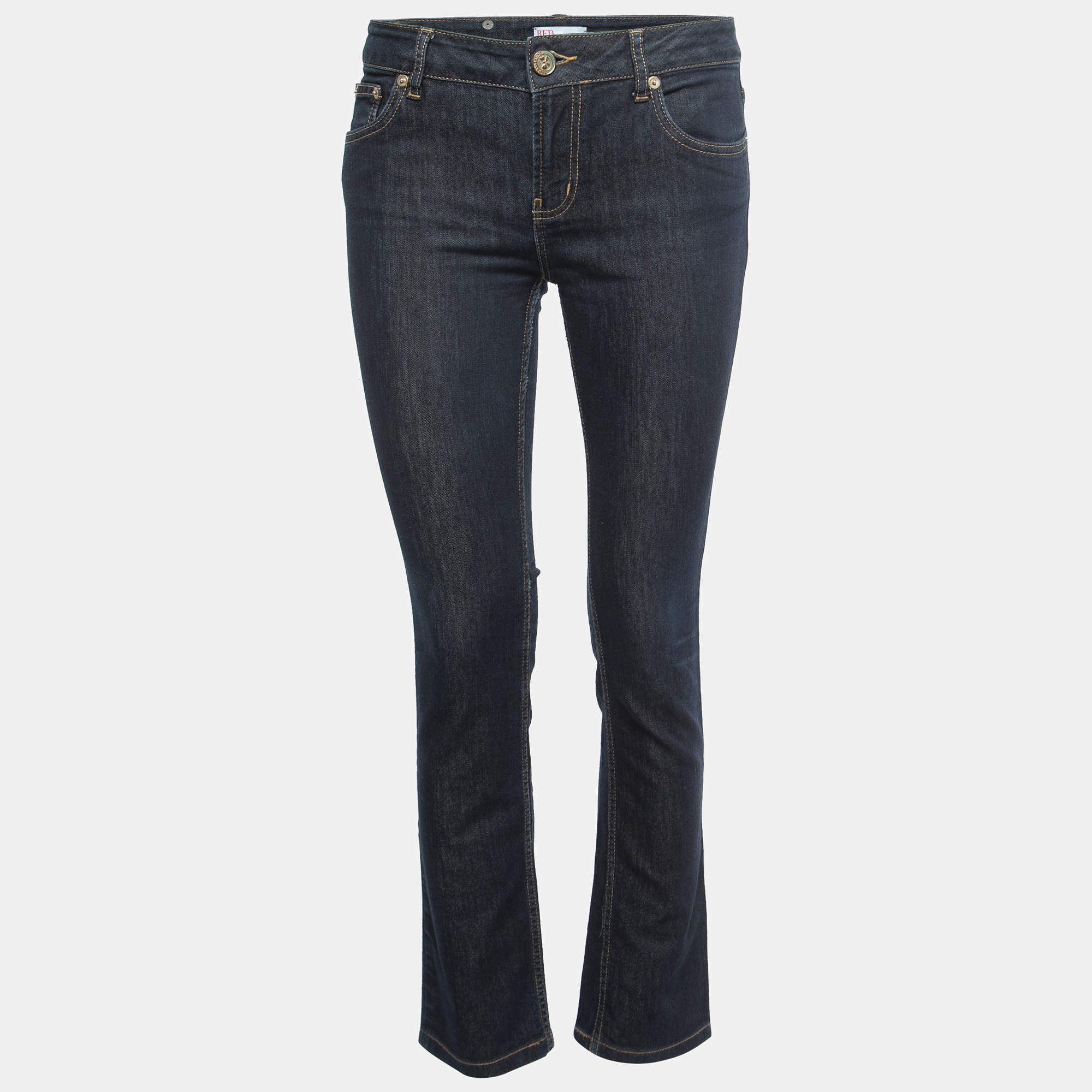 RED Valentino Navy Blue Denim Skinny Jeans M