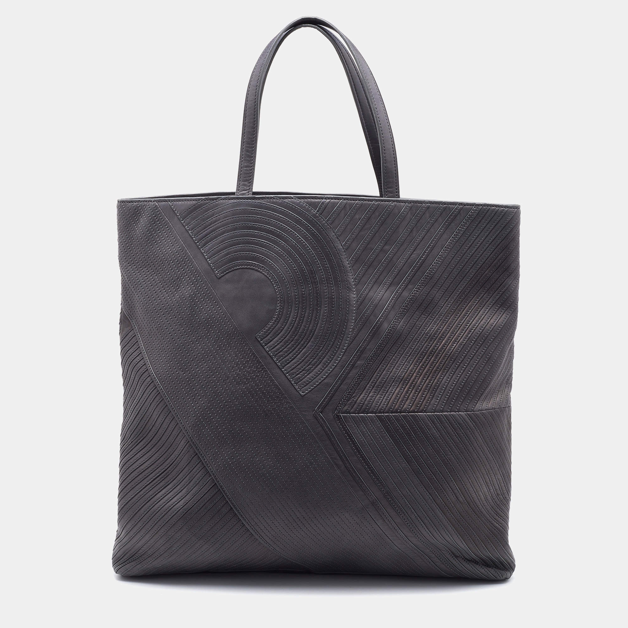 Reed Krakoff Grey Leather Tote