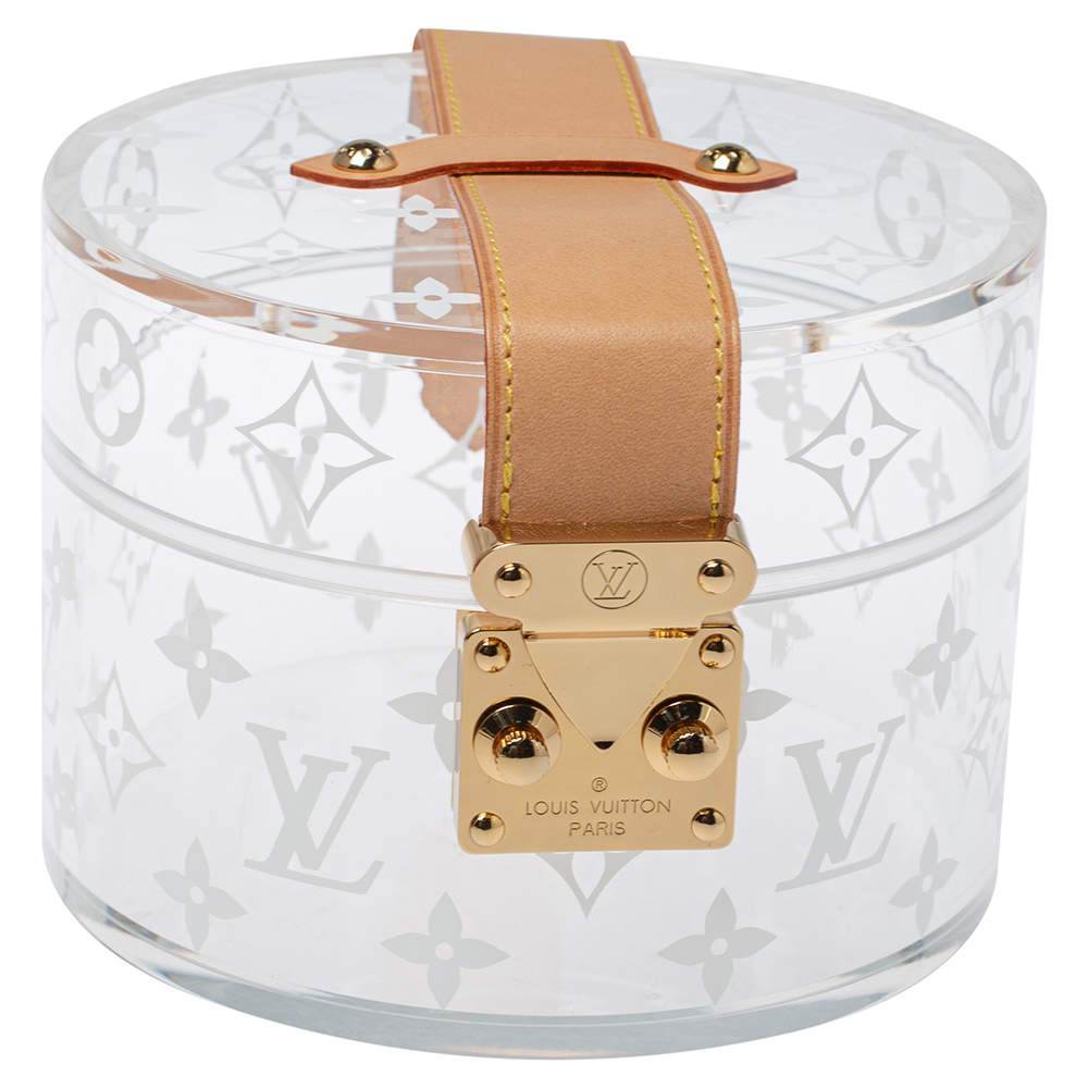 Pre Owned صندوق لوي فيتون "بوكس سكوت" اكريليك مونوغرامي