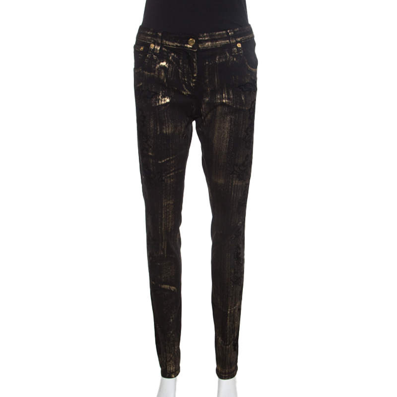 roberto cavalli black jeans