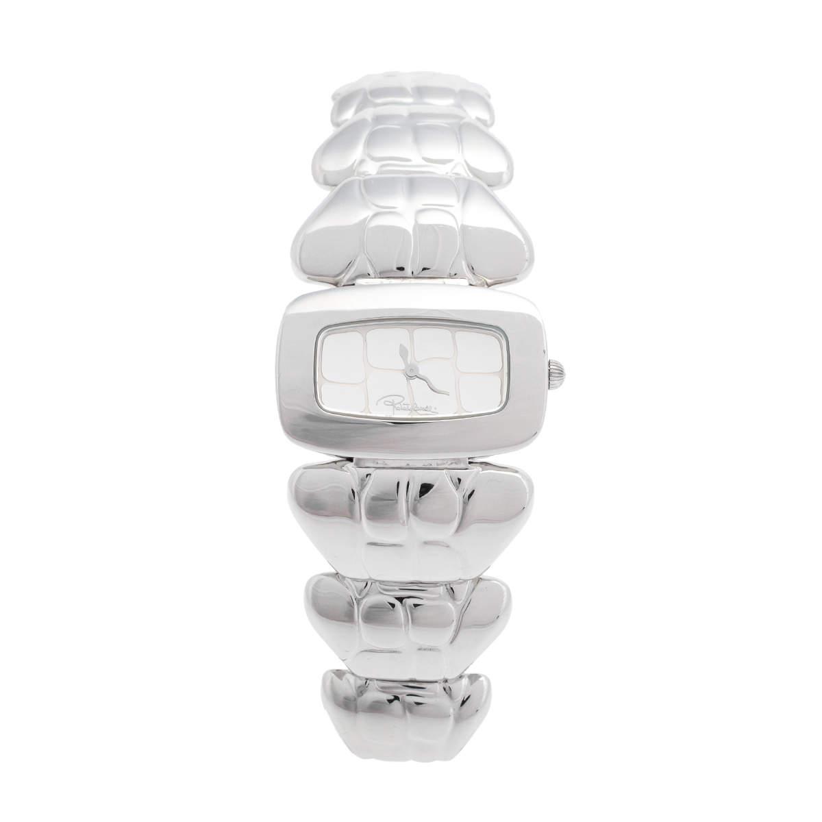 Roberto Cavalli Silver Stainless Steel R7253198015 Women's Wristwatch 38 mm 