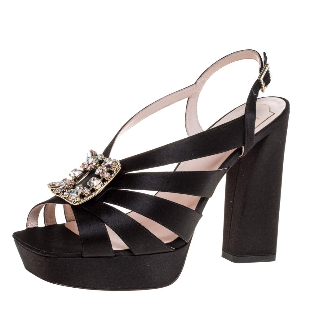 roger vivier satin